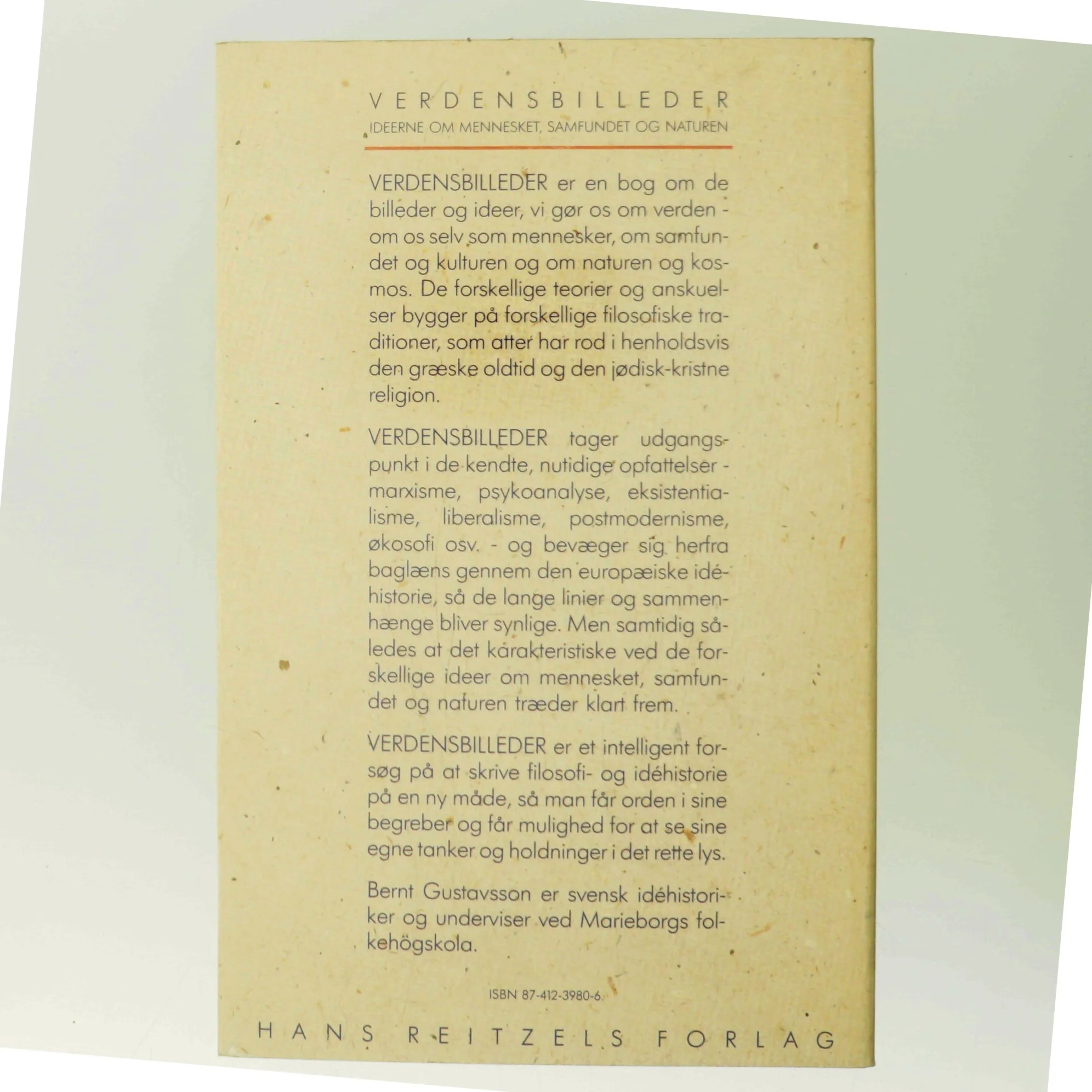 Verdensbilleder af Bernt Gustavsson (Bog)