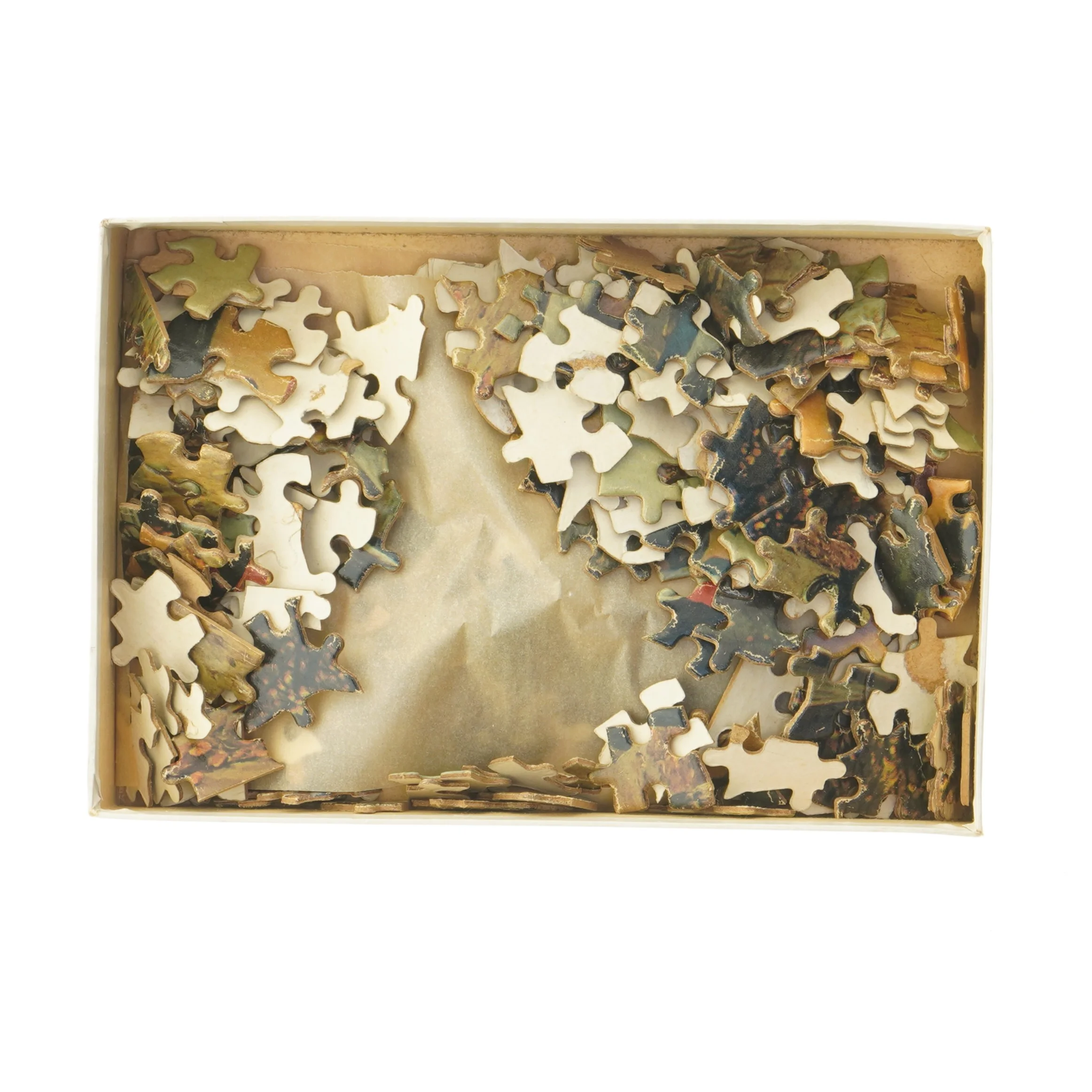 Vintage Puslespil fra Rasco (str. 5x25x17 cm)