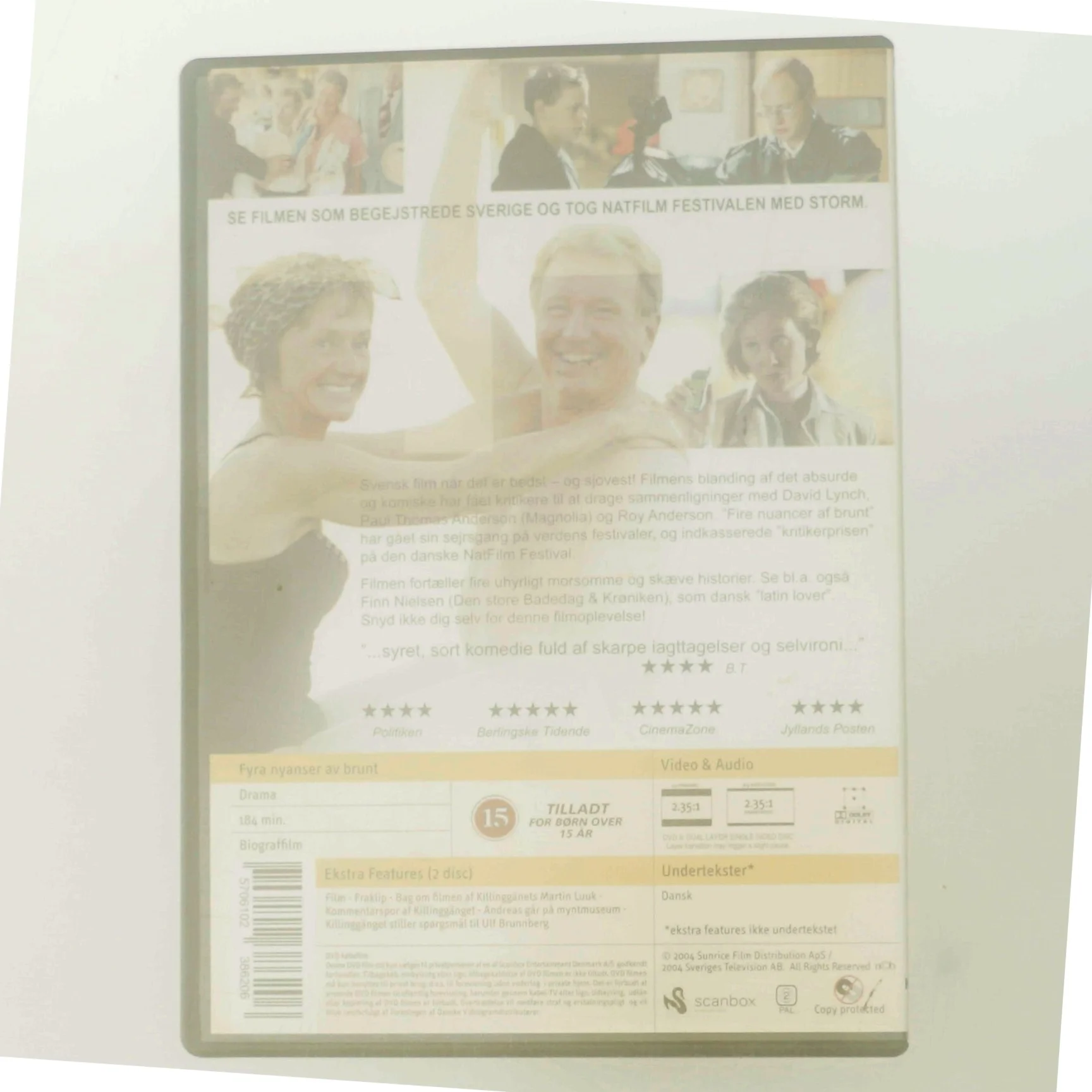 Fire Nuancer af Brunt med Tomas Alfredson (DVD)