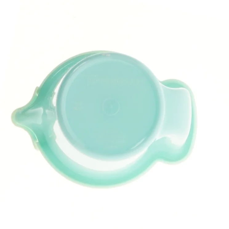 Vintage Tupperware plastkande med låg (str. 9,5 cm)