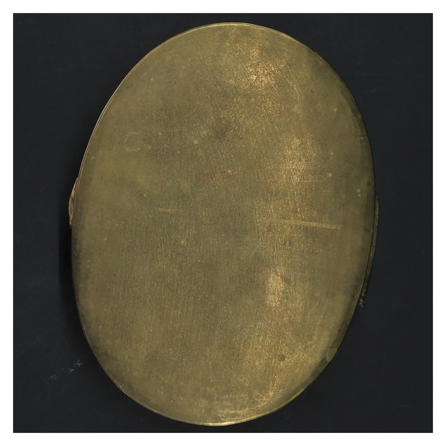 Vintage Messing dåse (str. 17x13x4,5 cm)