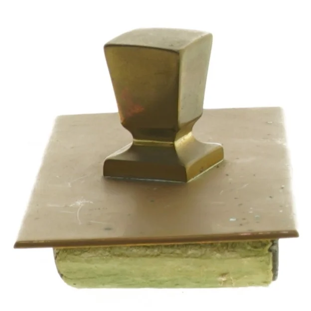 Antik blækklods (str. 6x14x7 cm)