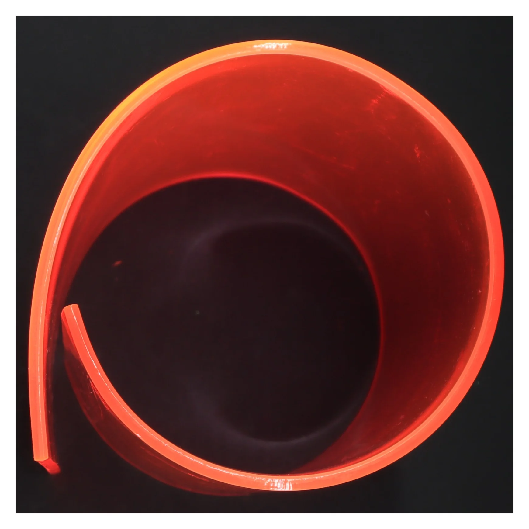 Køkkenrulleholder i neonacryl (str. Ø 12x23,5 cm)