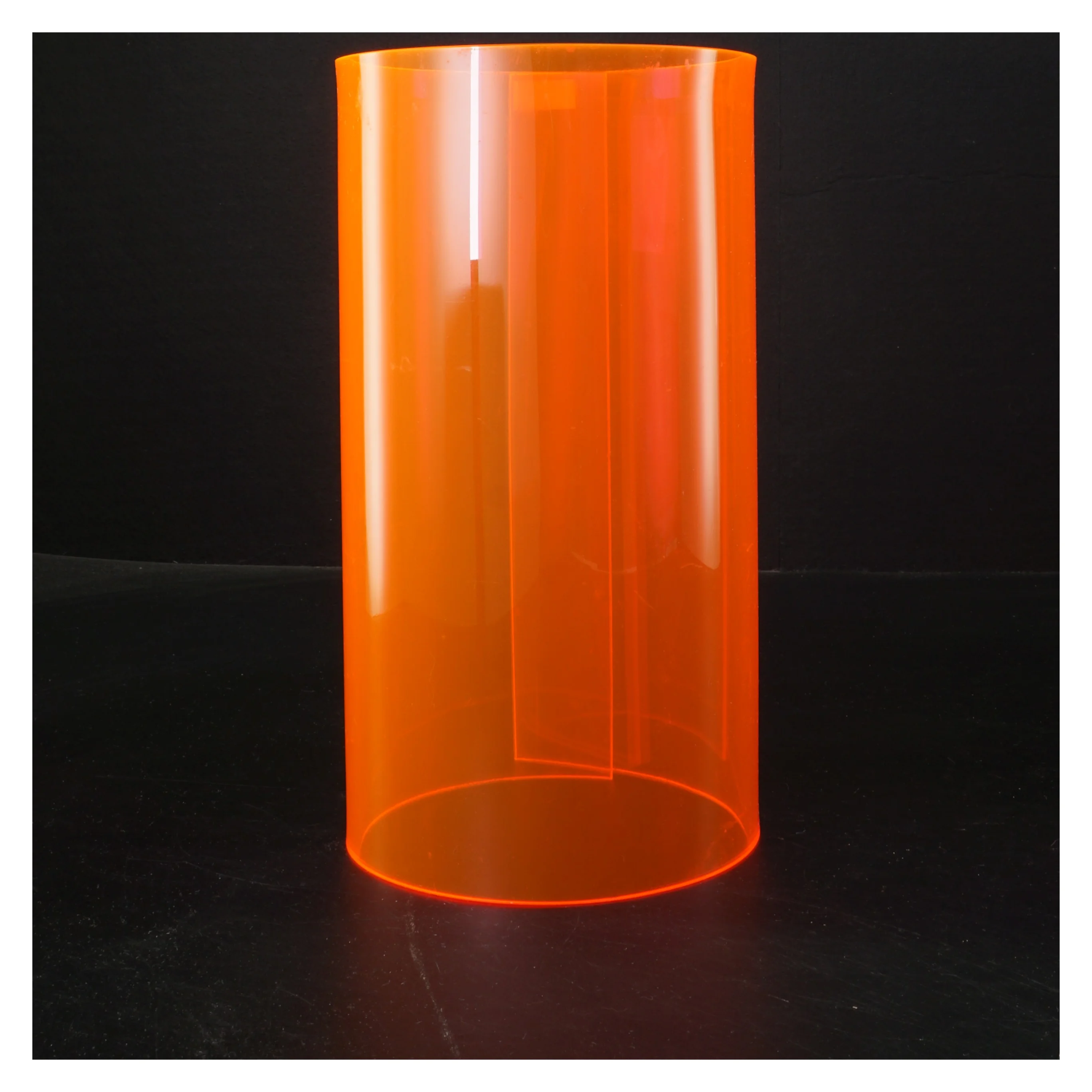 Køkkenrulleholder i neonacryl (str. Ø 12x23,5 cm)