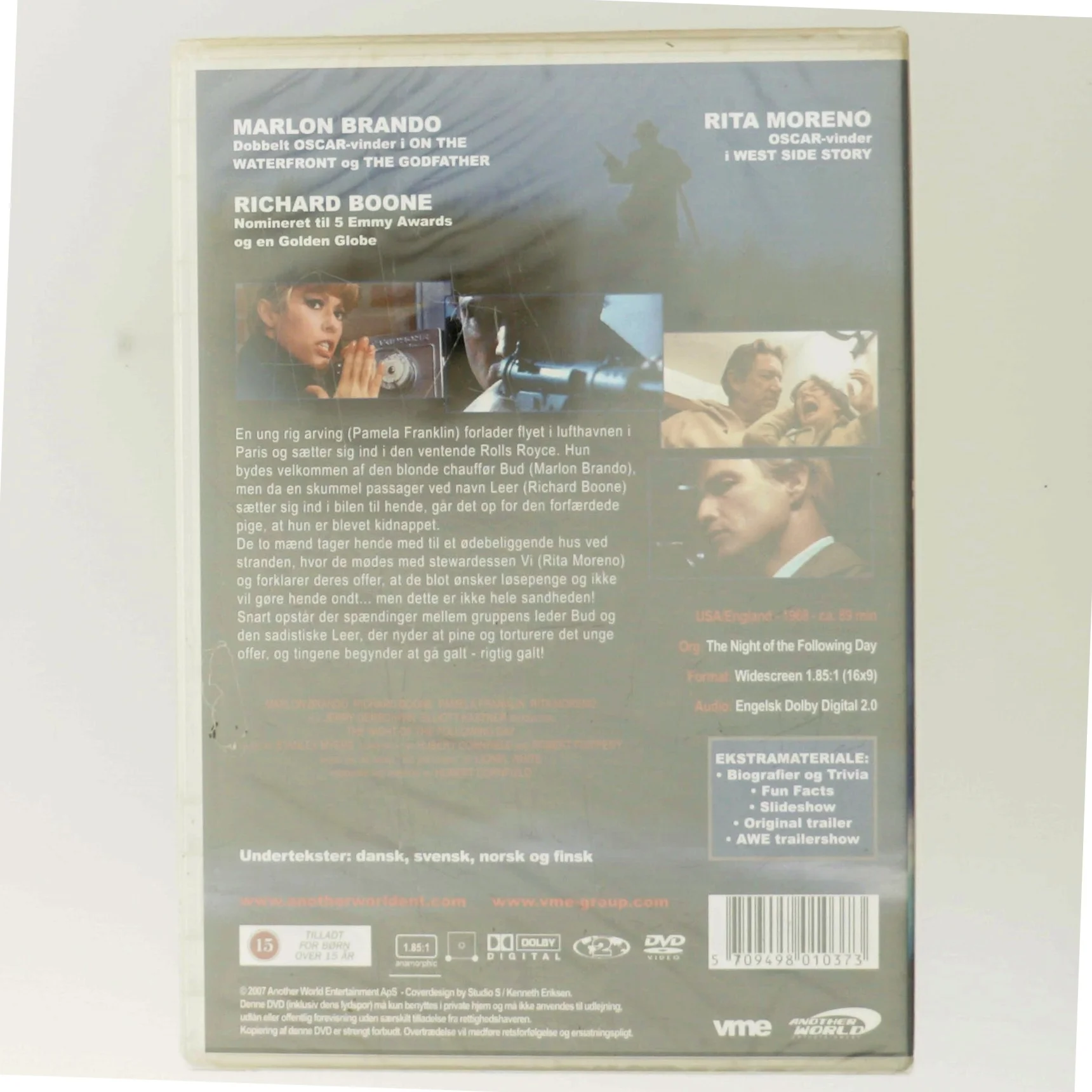 Nat uden Nåde med Marlon Brando (DVD)