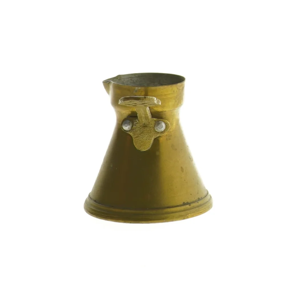 Kaffekande i messing (str. 6,5 cm)