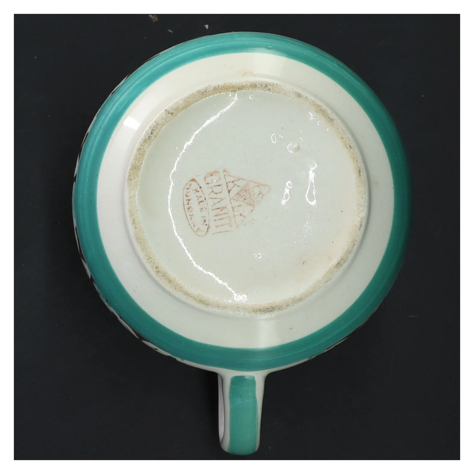 Vintage keramik kande (str. Ø 11x11 cm)