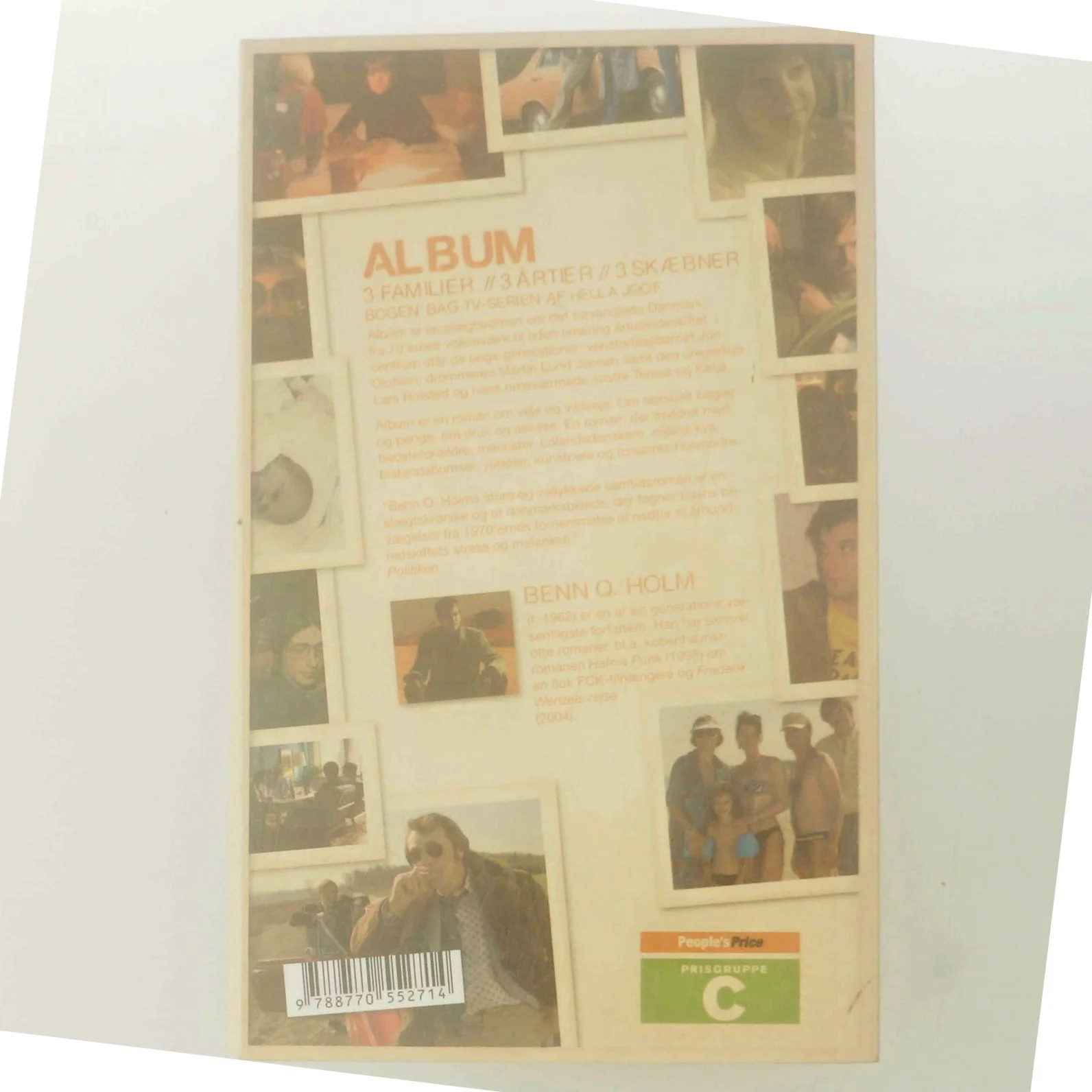 Album : roman (Læseklubpose) af Benn Q. Holm (f. 1962) (Bog)