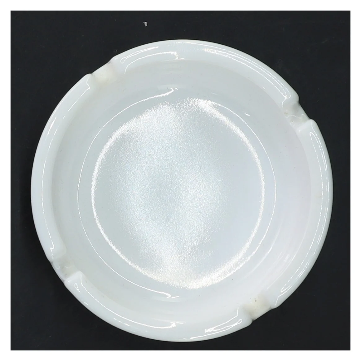 Ældre reklameaskebæger fra Gauloises (str. Ø 10x3,5 cm)