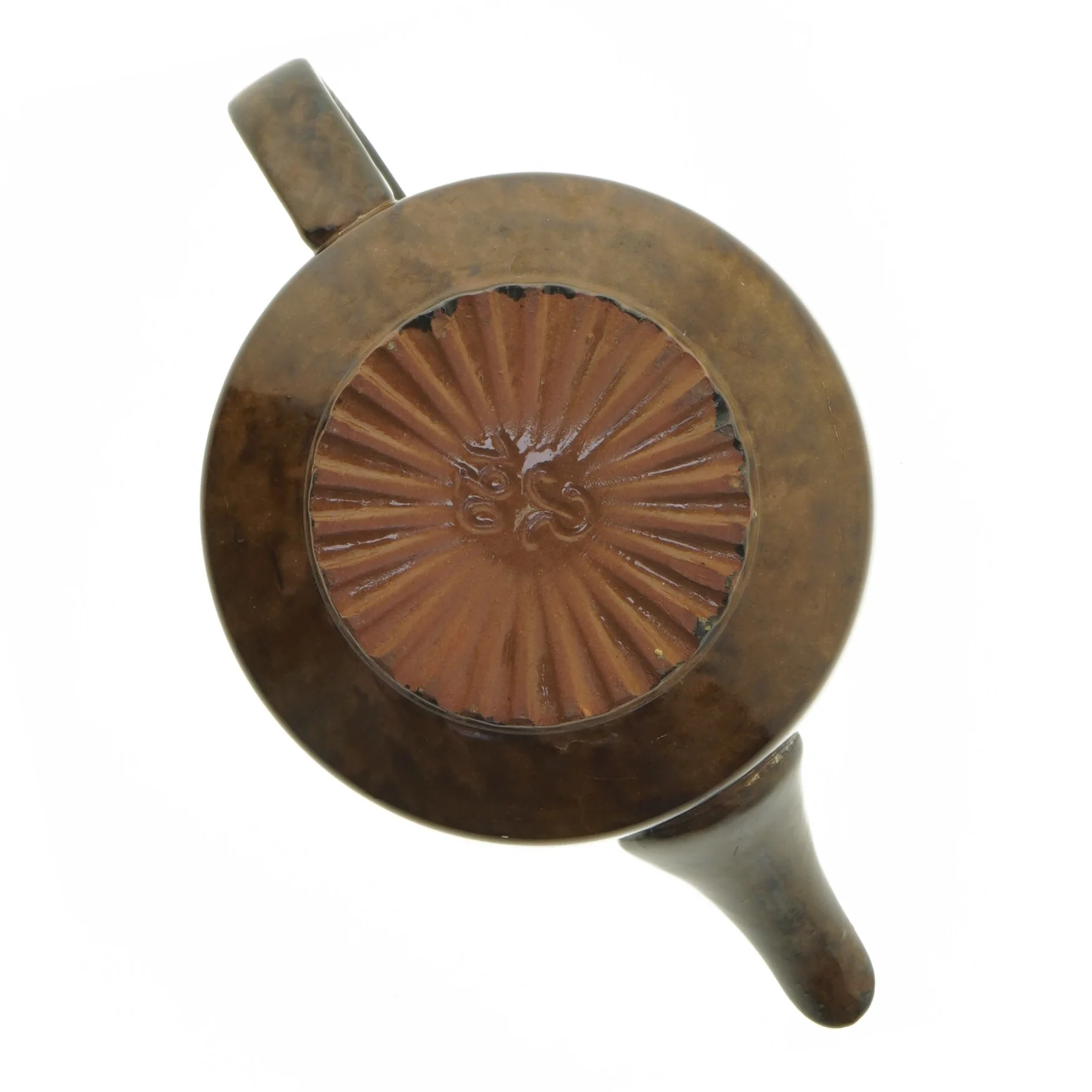 Vintage tekande (str. Ø 12x14 cm)