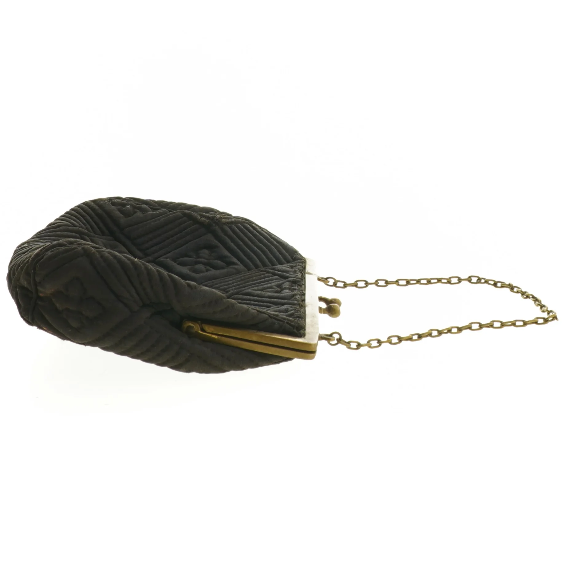 Vintage taske med kæde (str. 14x17 cm)