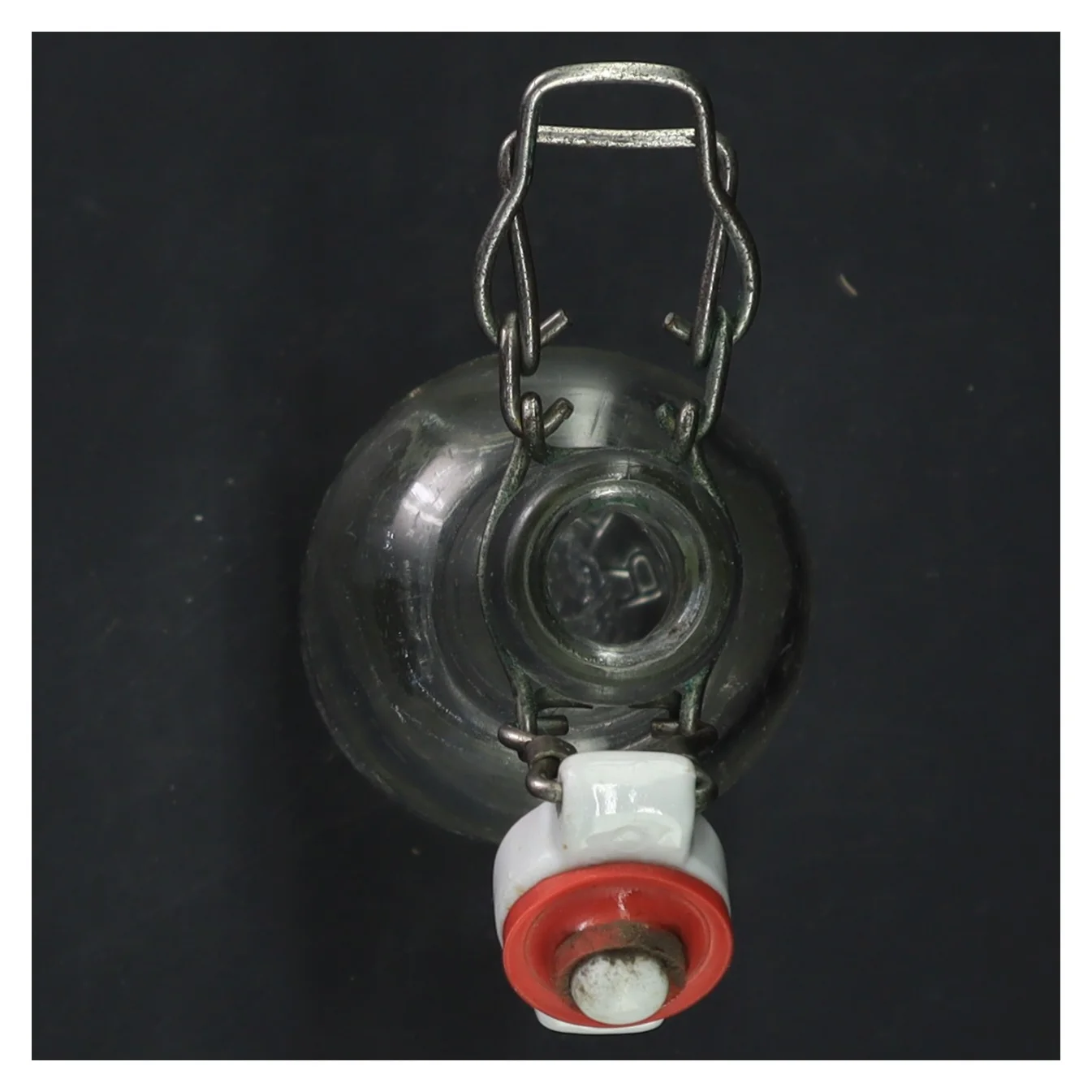 Glasflaske med patentlåg  (str. 21 cm)