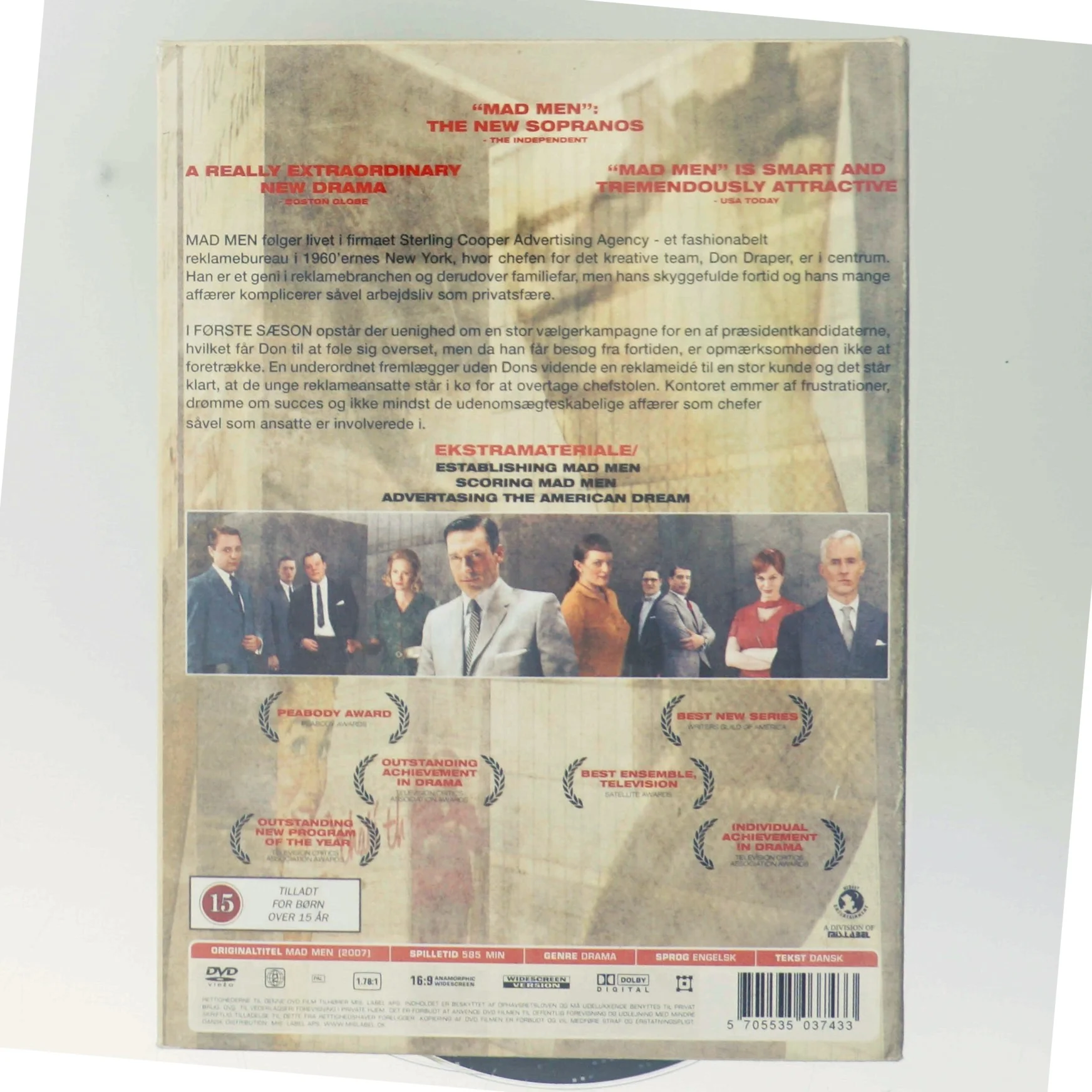 Mad Men - Sæson 1 med Jon Hamm (DVD)