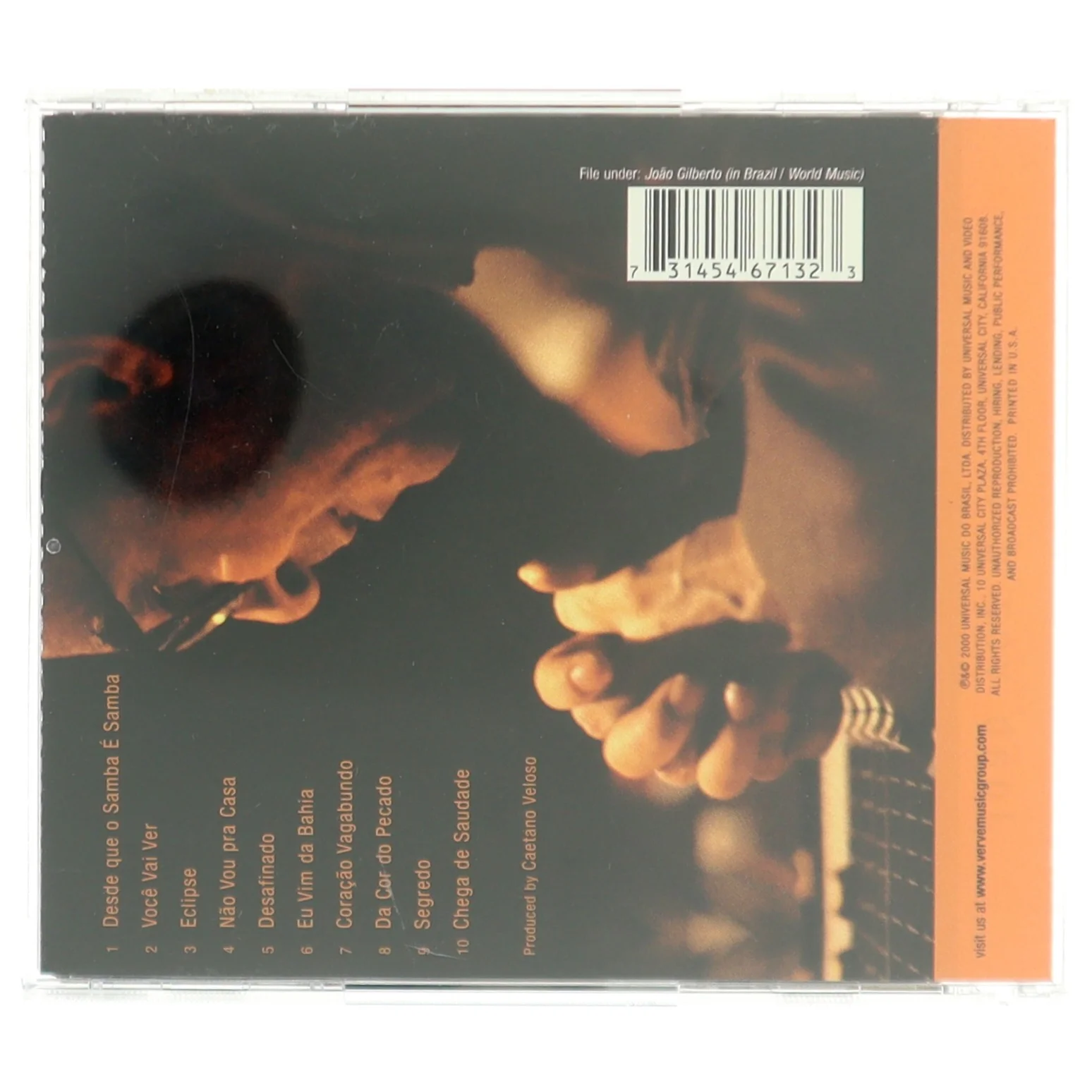 João Gilberto CD - João Voz e Violão fra Verve Records