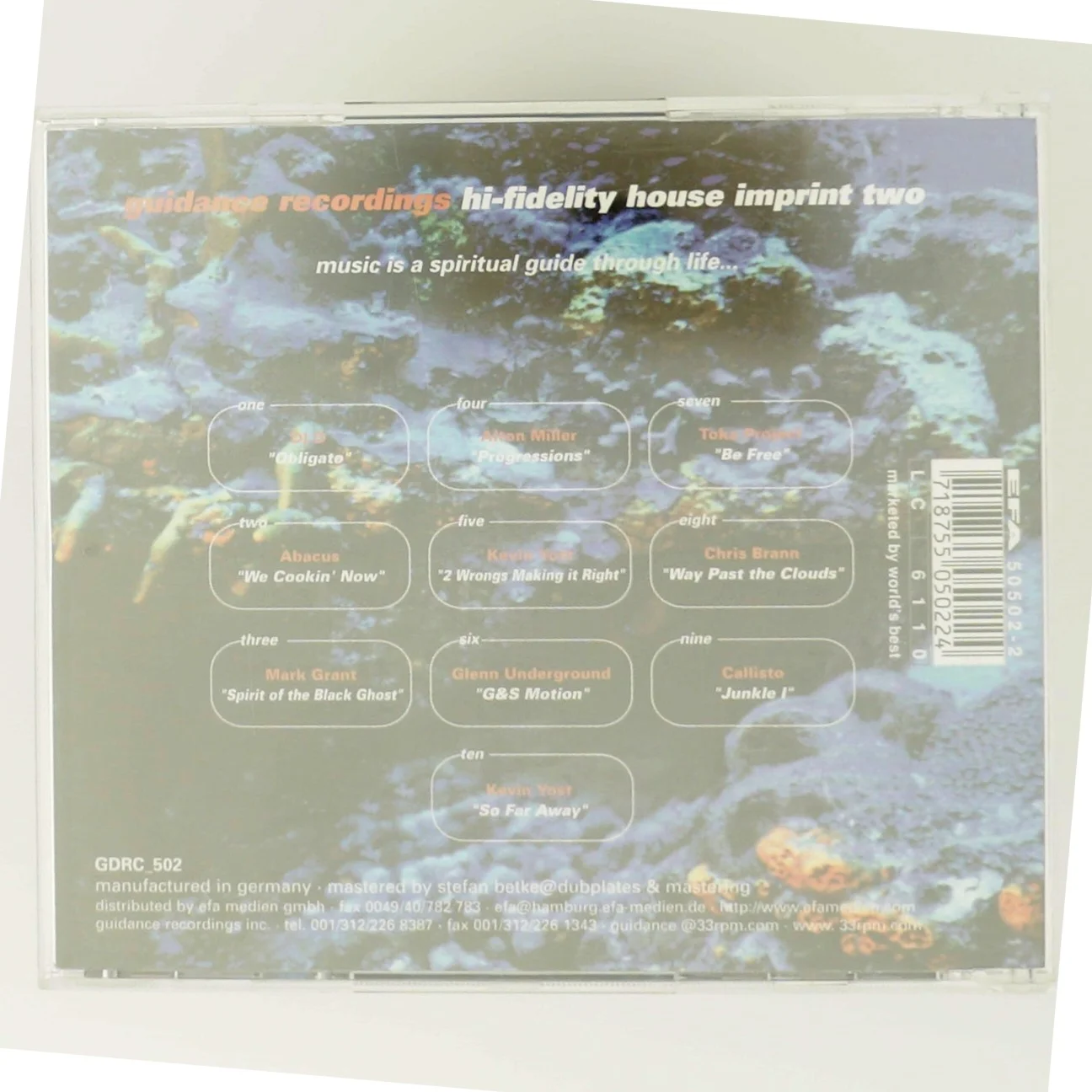 'Guidance Recordings Hi-Fidelity House Imprint Two'.