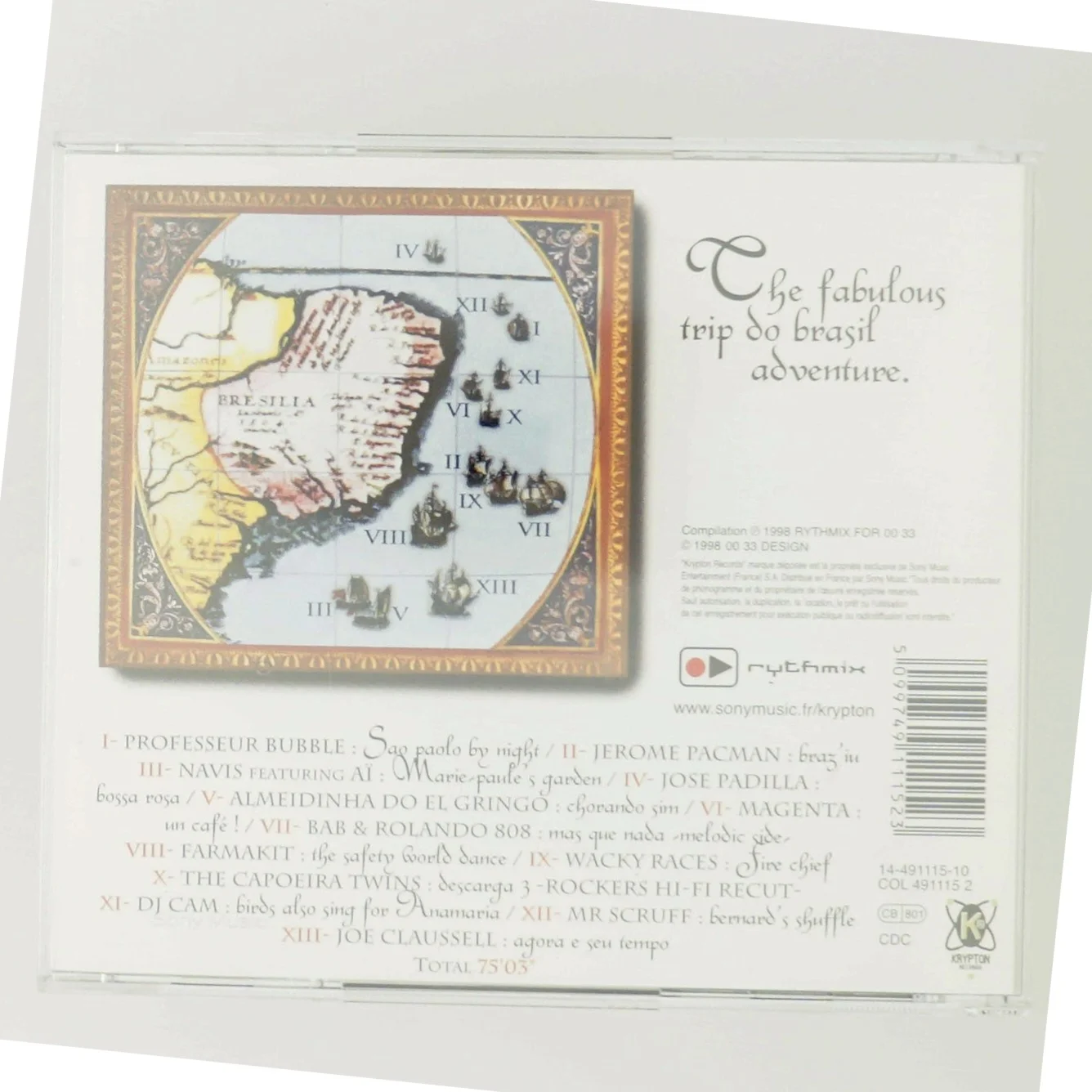 Musik CD: Trip Do Brasil fra Sony Music