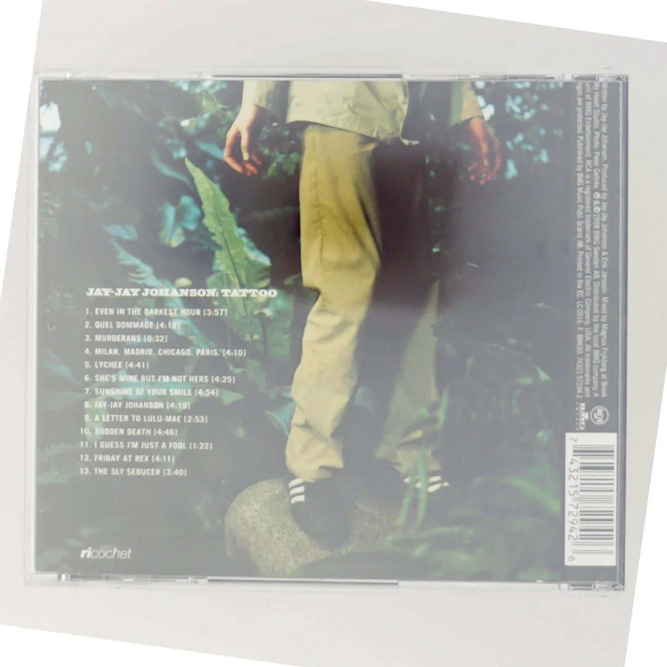 Jay-Jay Johanson CD 'Tattoo'