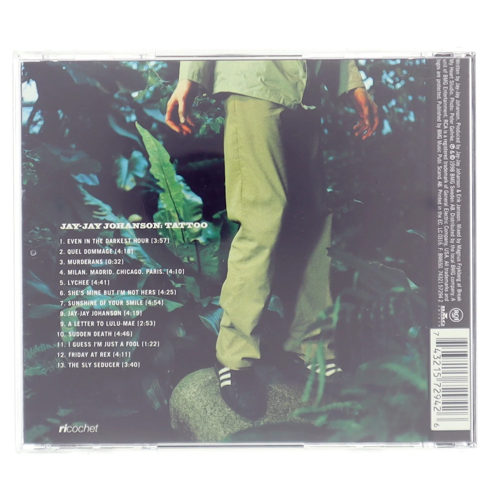 Jay-Jay Johanson CD 'Tattoo'