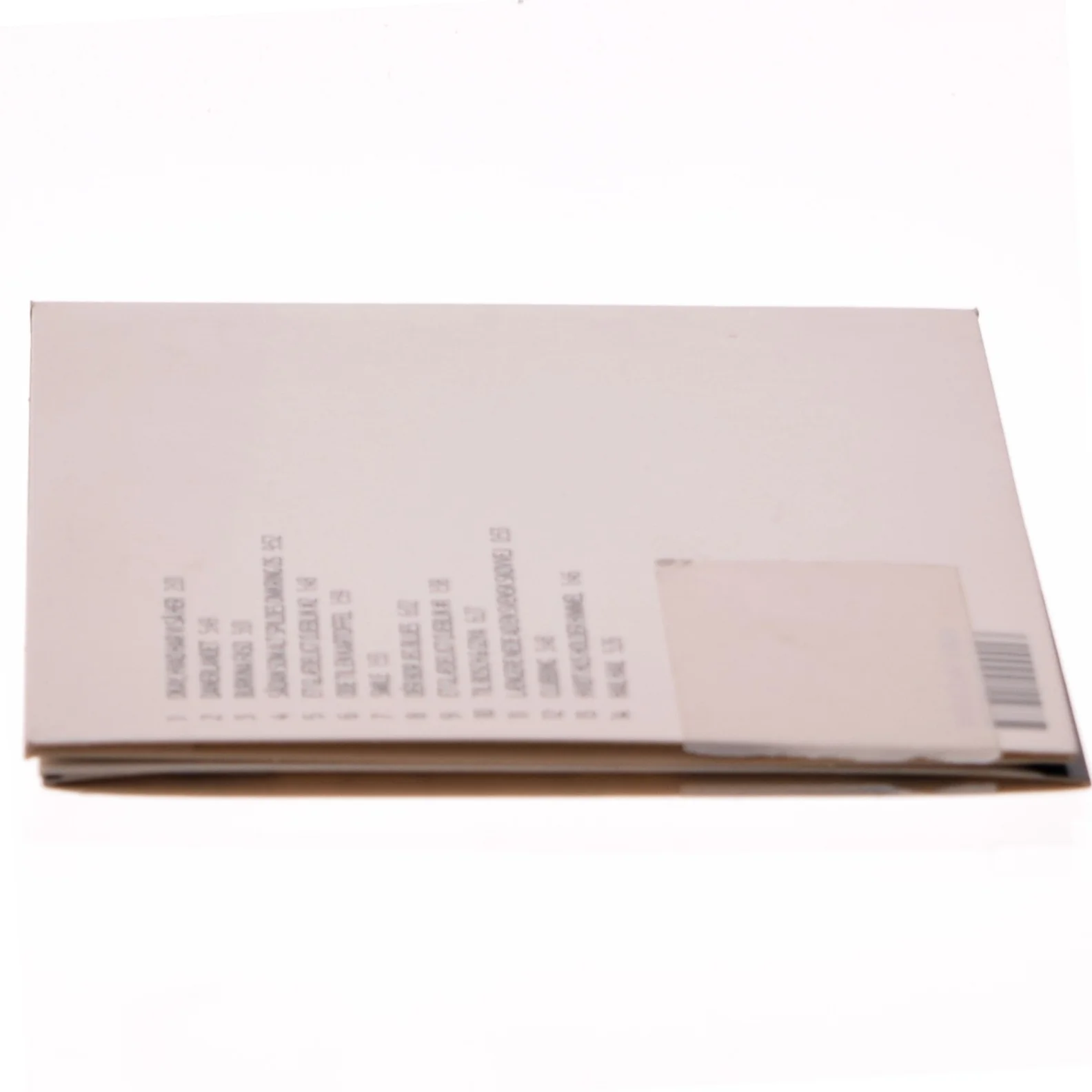 CD album, 'TS HOEG & T BECH' 