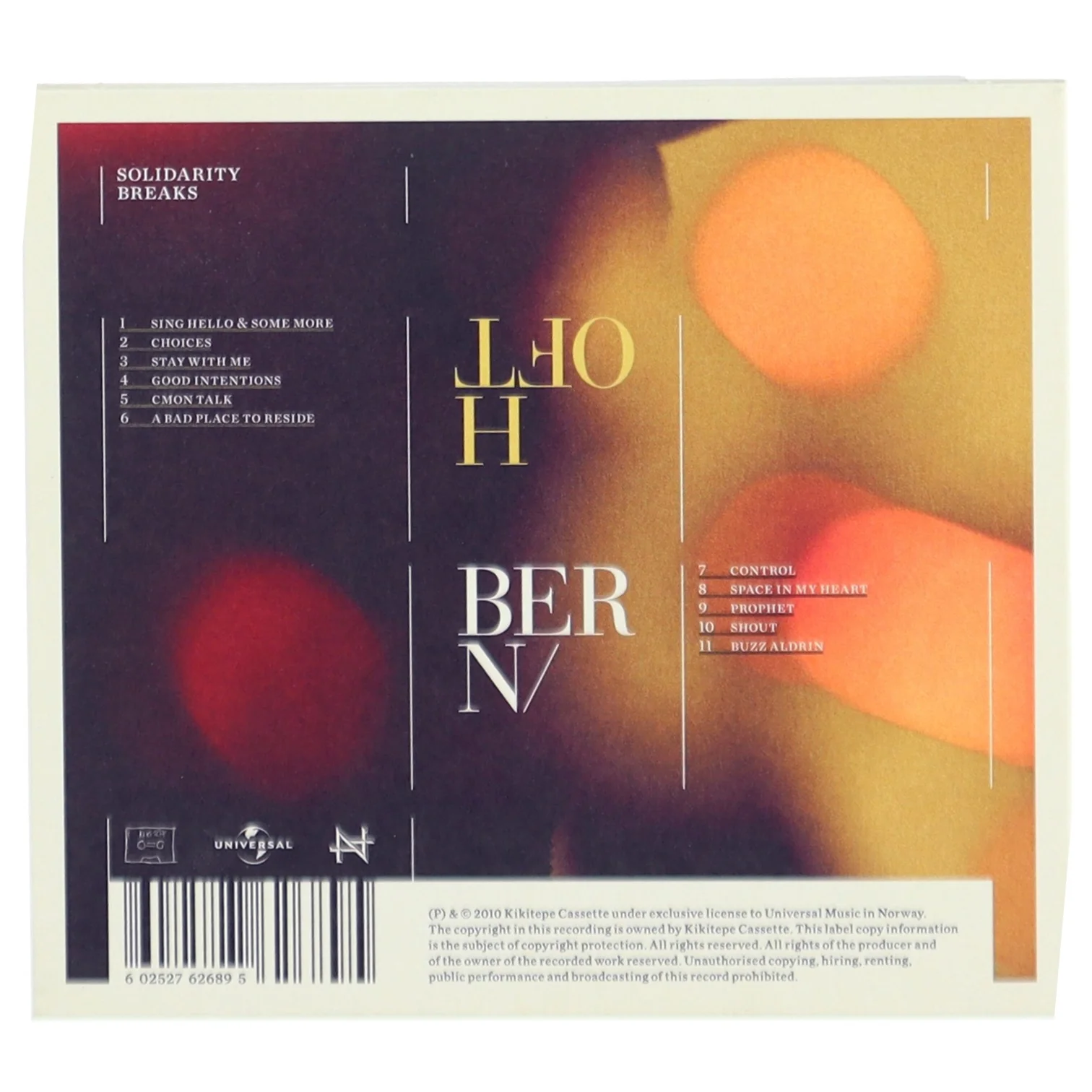 CD album fra Universal Music