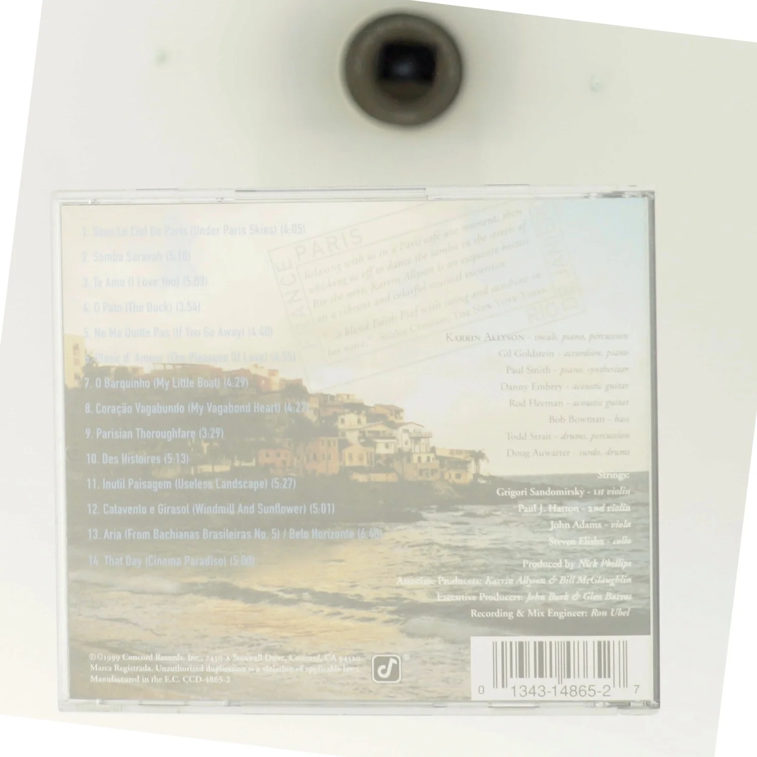 Karrin Allyson CD - From Paris to Rio