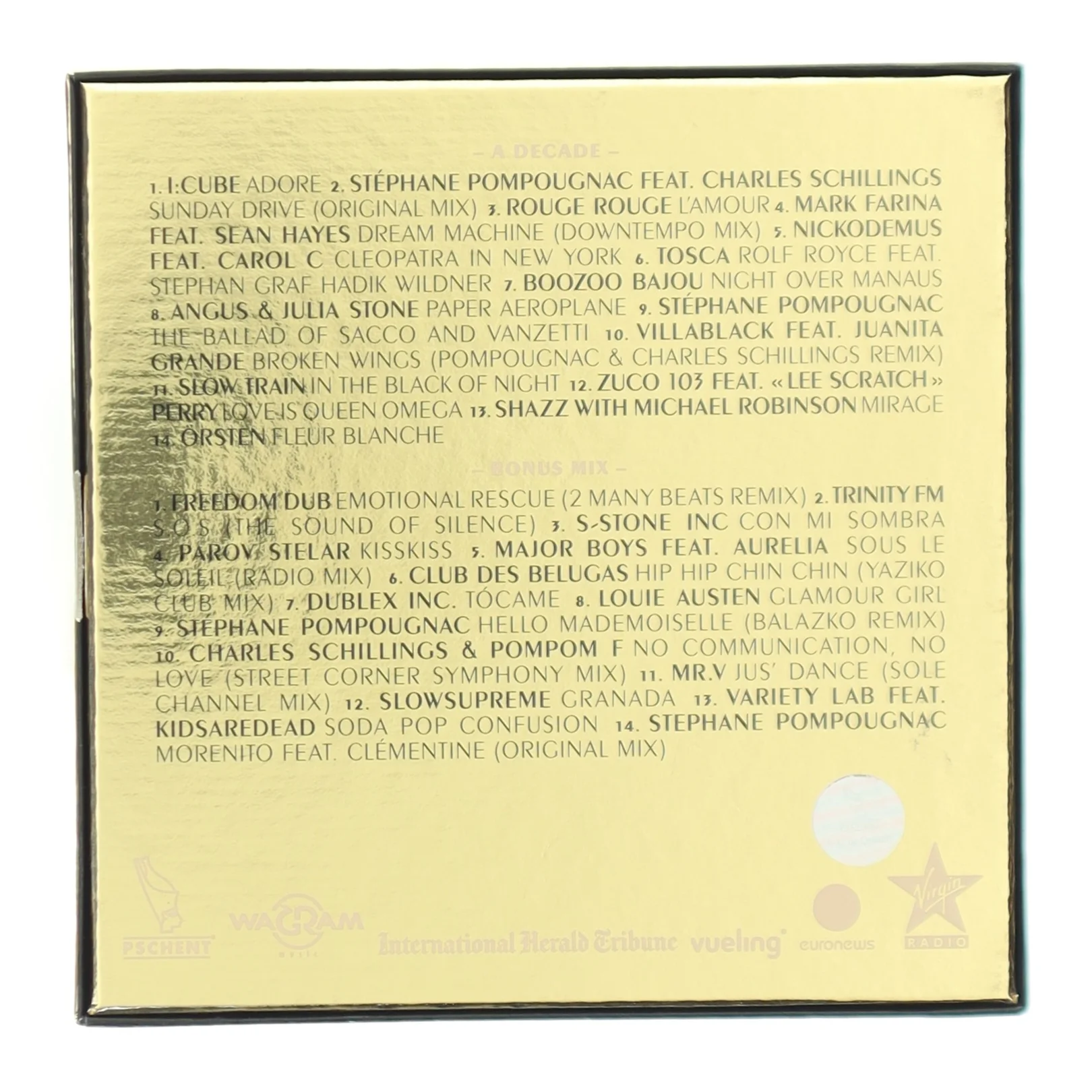 Hôtel Costes: A Decade by Stéphane Pompougnac CD