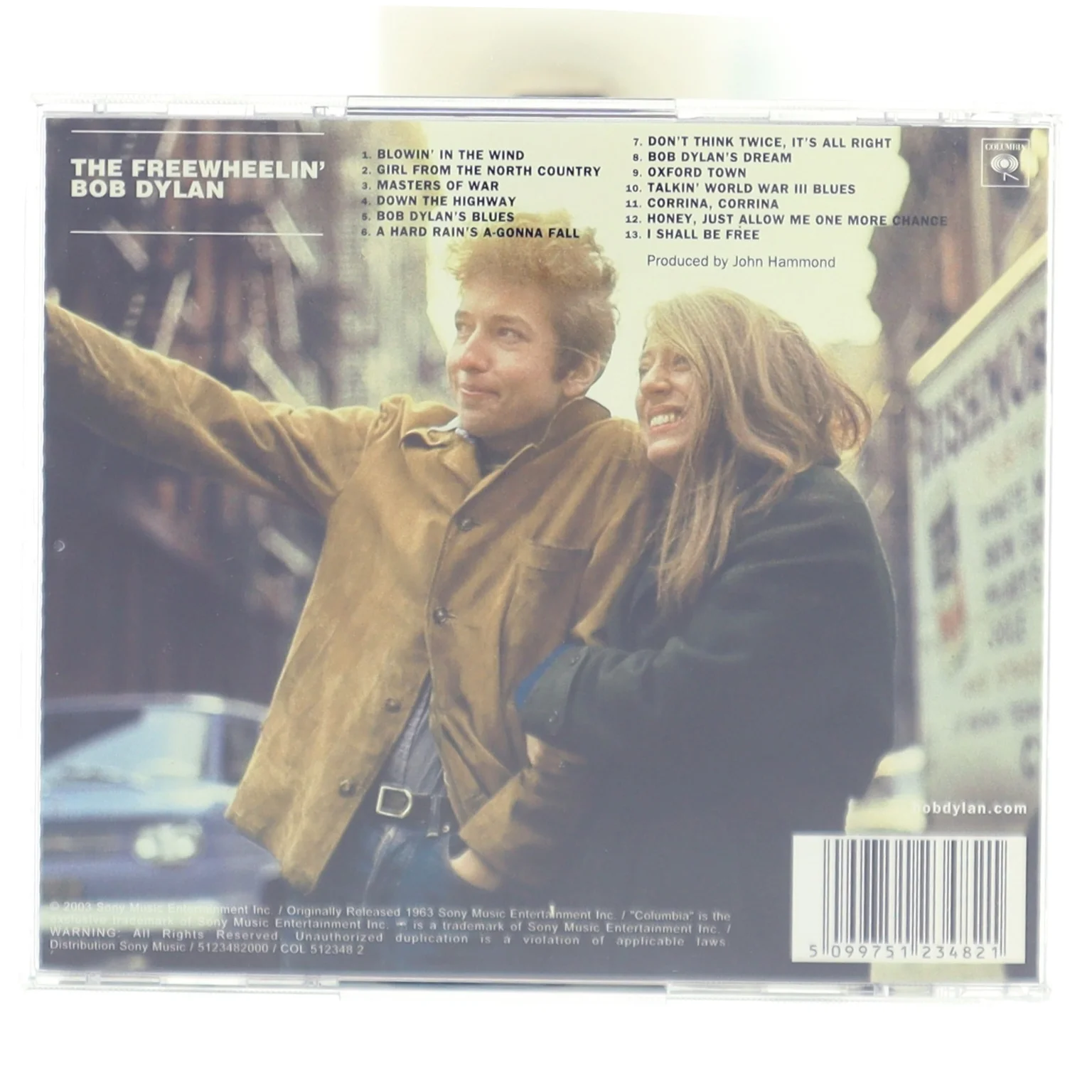Bob Dylan CD fra Columbia