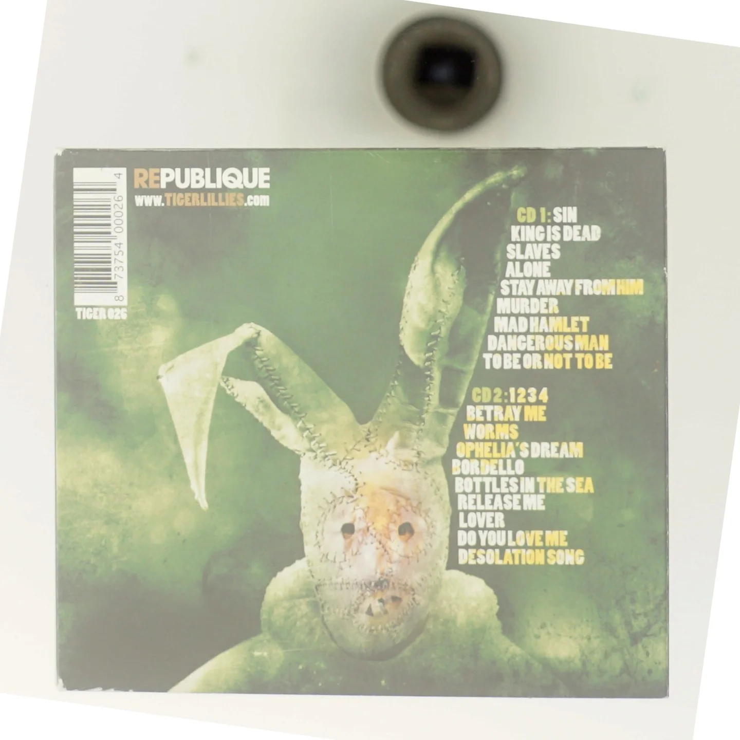 Musikalbum 'The Tiger Lillies - Hamlet' fra The Tiger Lillies