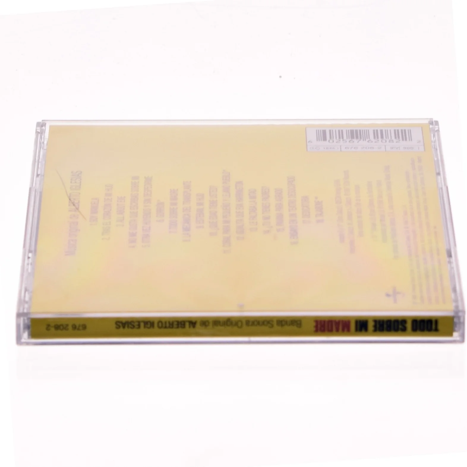 CD med soundtracket til 'Todo Sobre Mi Madre'