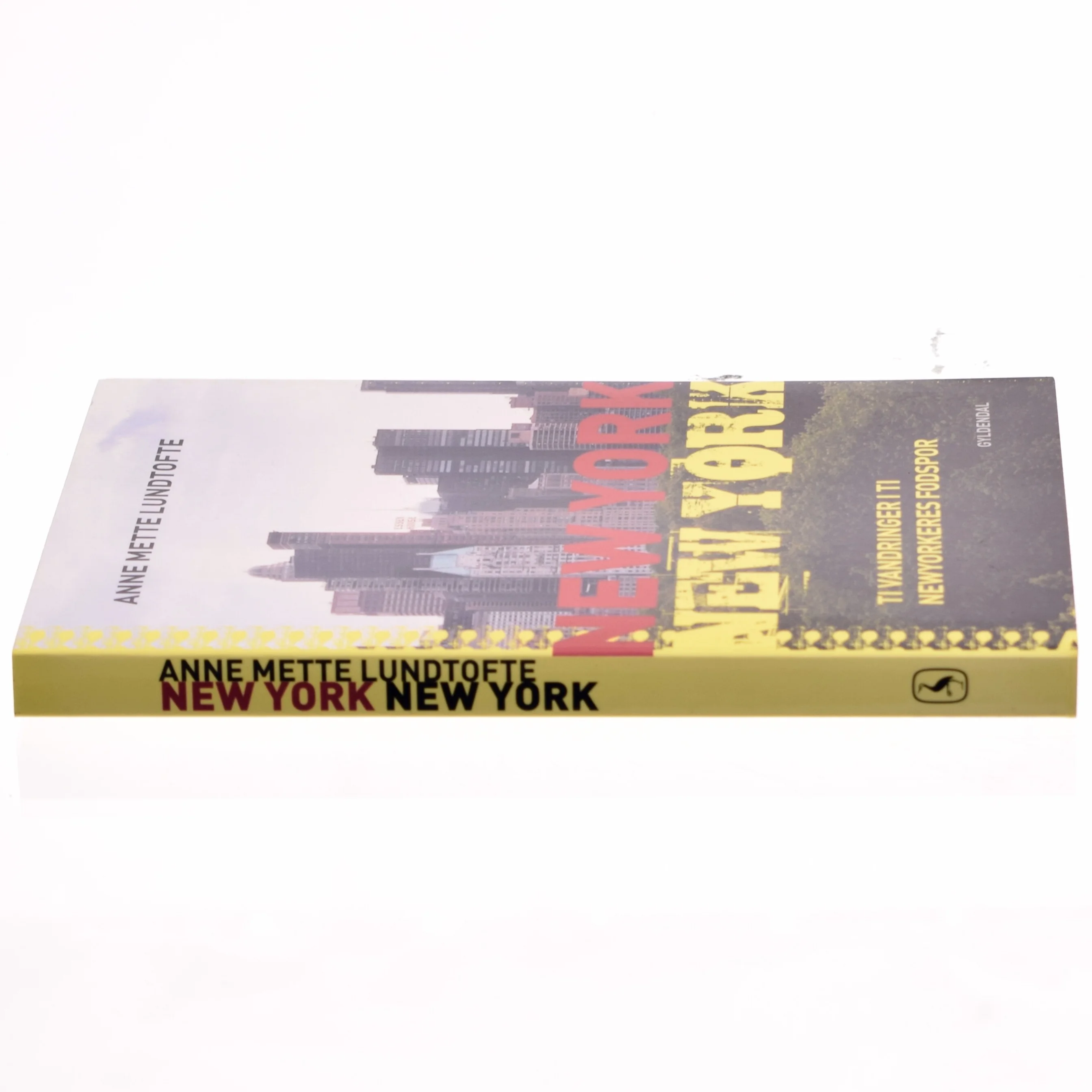 New York, New York : ti vandringer i newyorkernes fodspor af Anne Mette Lundtofte (Bog)