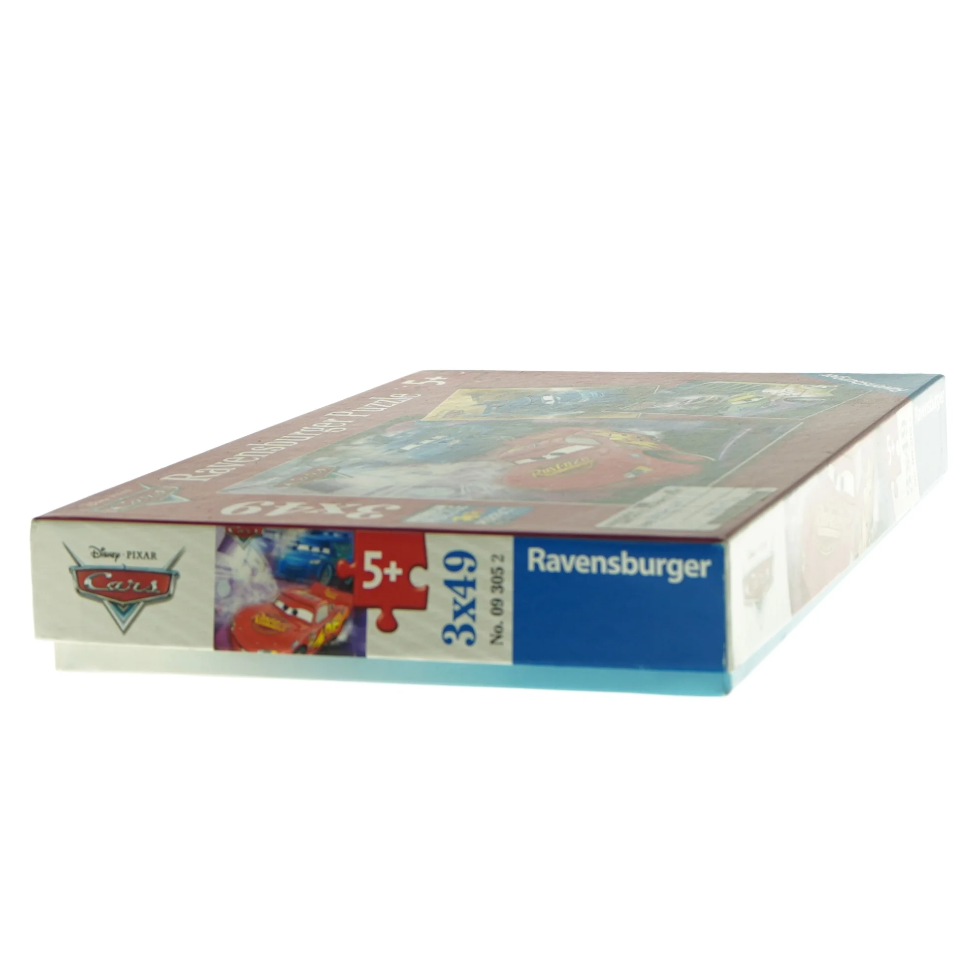 Puslespil med cars fra Disney (str. 27 x 19 x 4 cm)