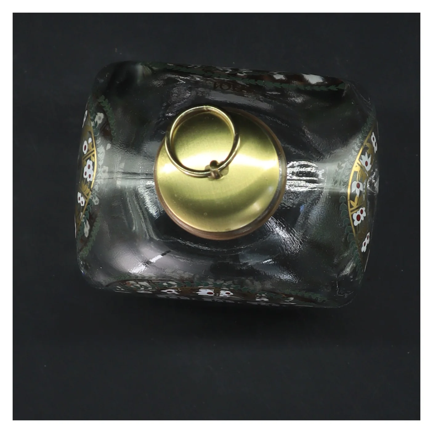 Holmegaard juleflaske fra 2001 (str. 20x10x7,5 cm)