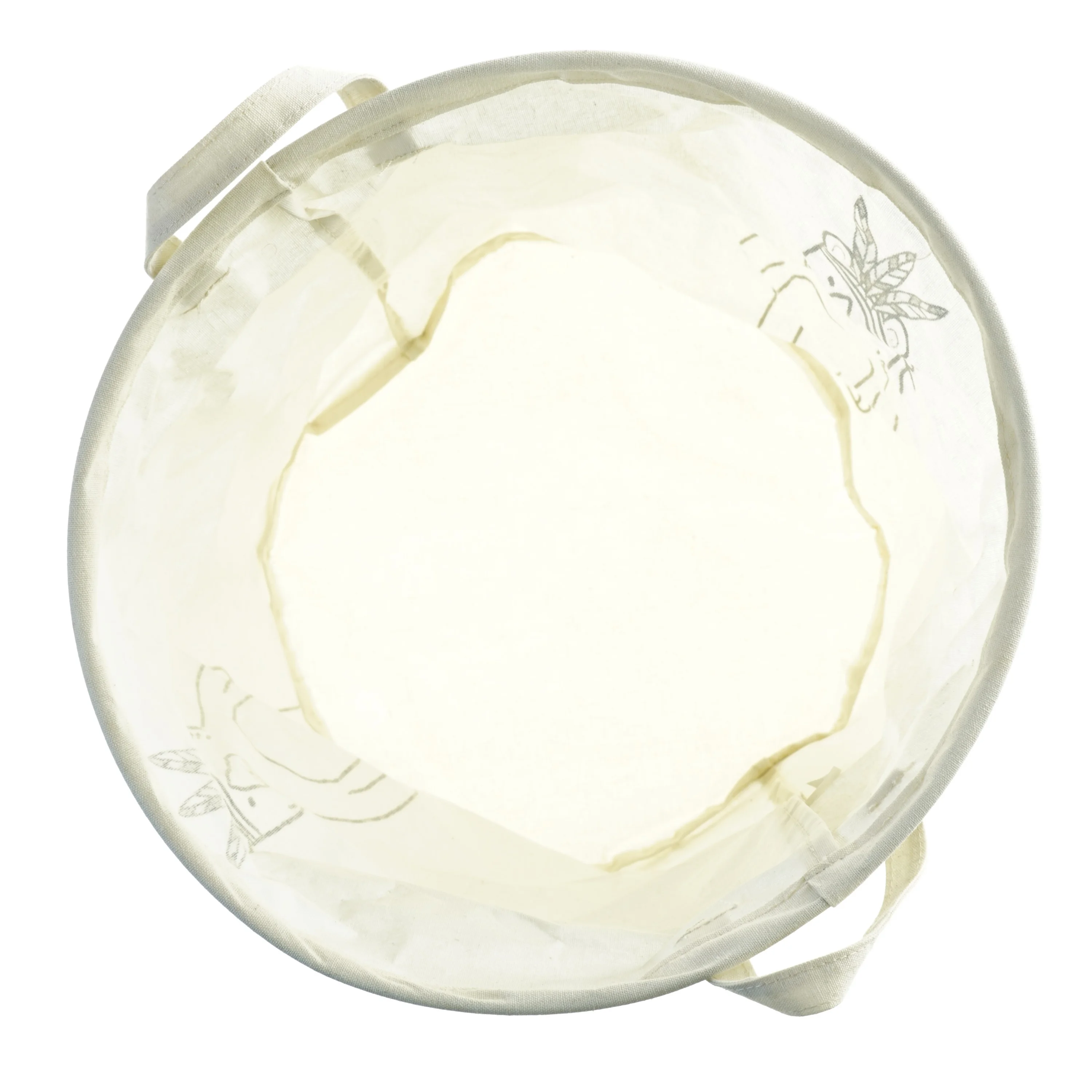 Fast opbevaringspose til fx legetøj (str. Ø 38. h 38. cm)