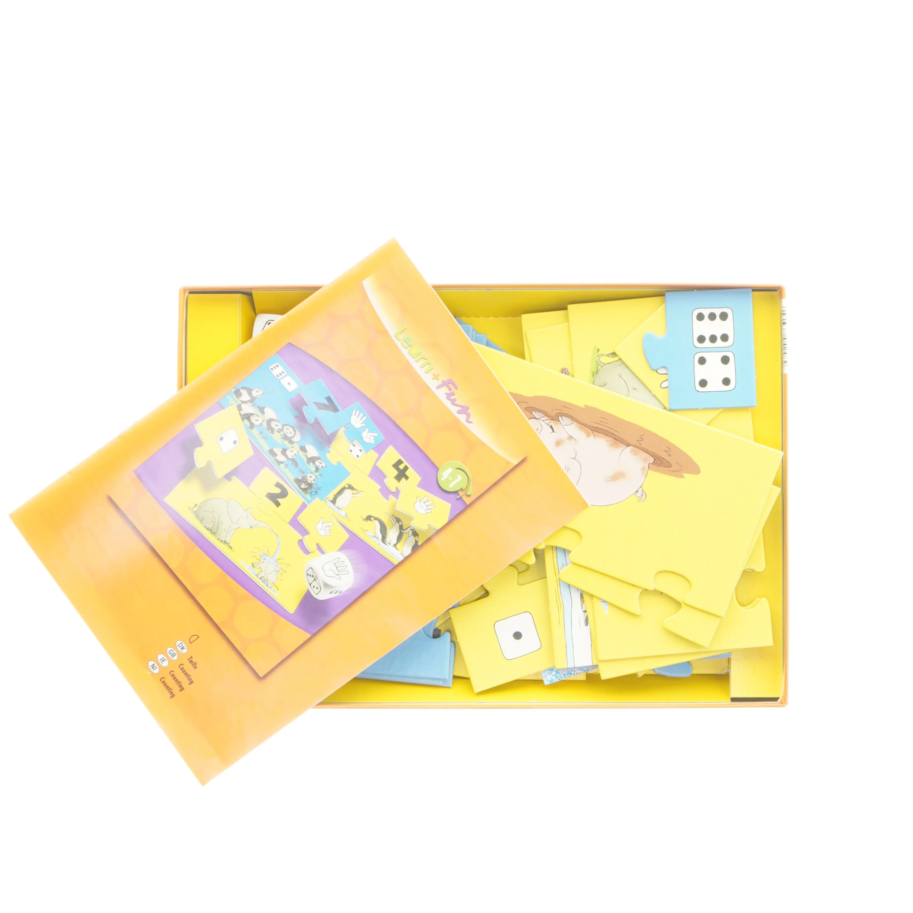 Lær og sjov tællespil for børn fra FX Schmid (str. 3x27x19 cm)