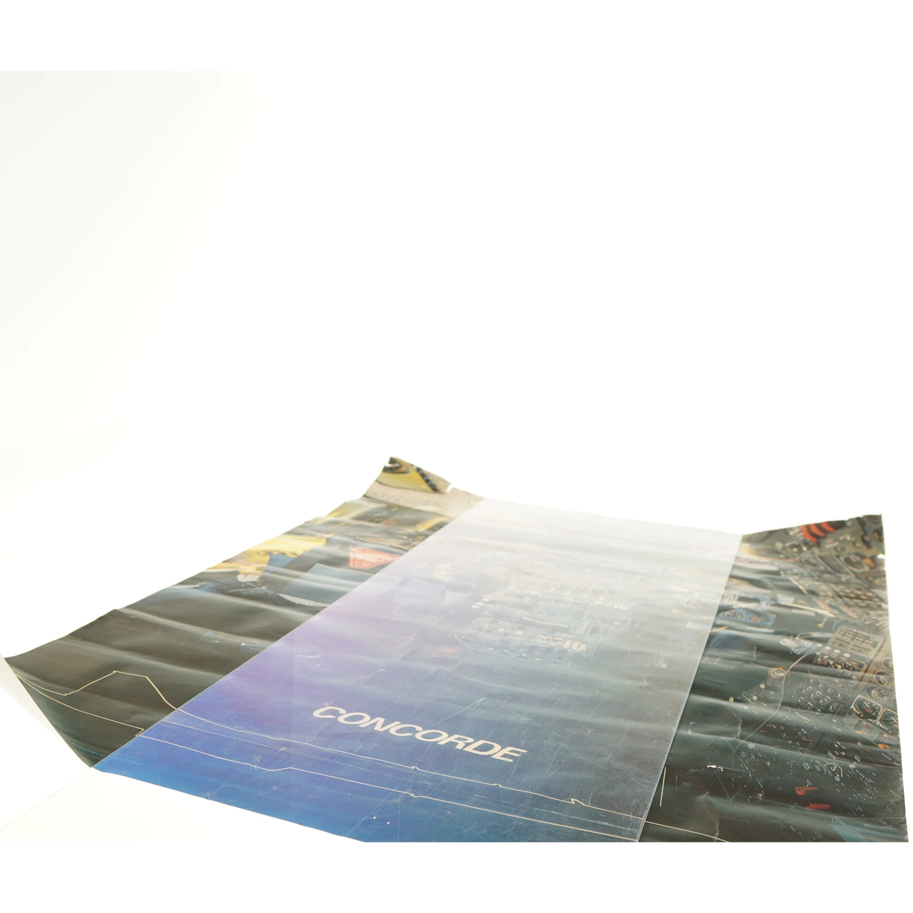 Concorde cockpit plakat (str. 90x68 cm)