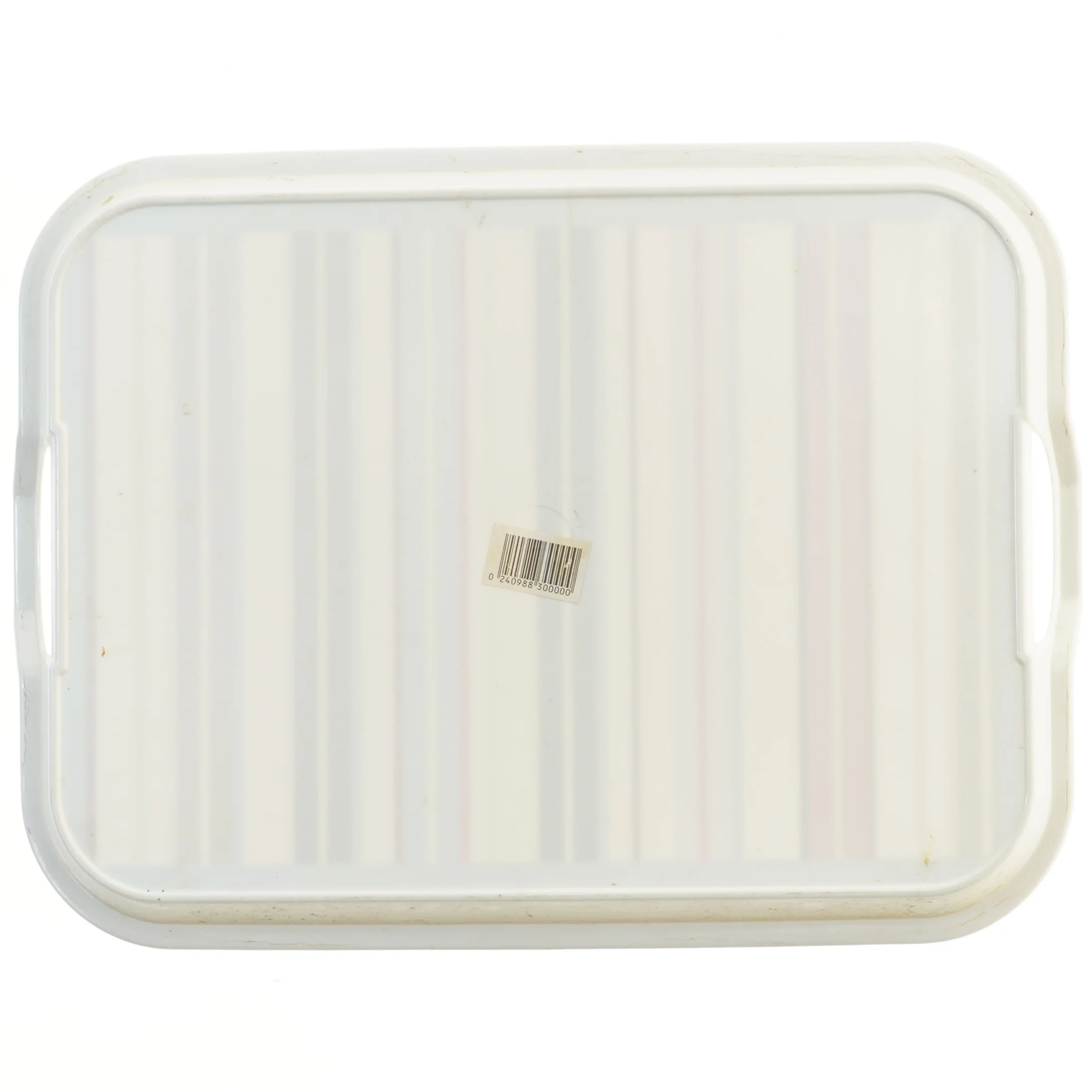 Serveringsbakke med striber (str. 33,5x45 cm)