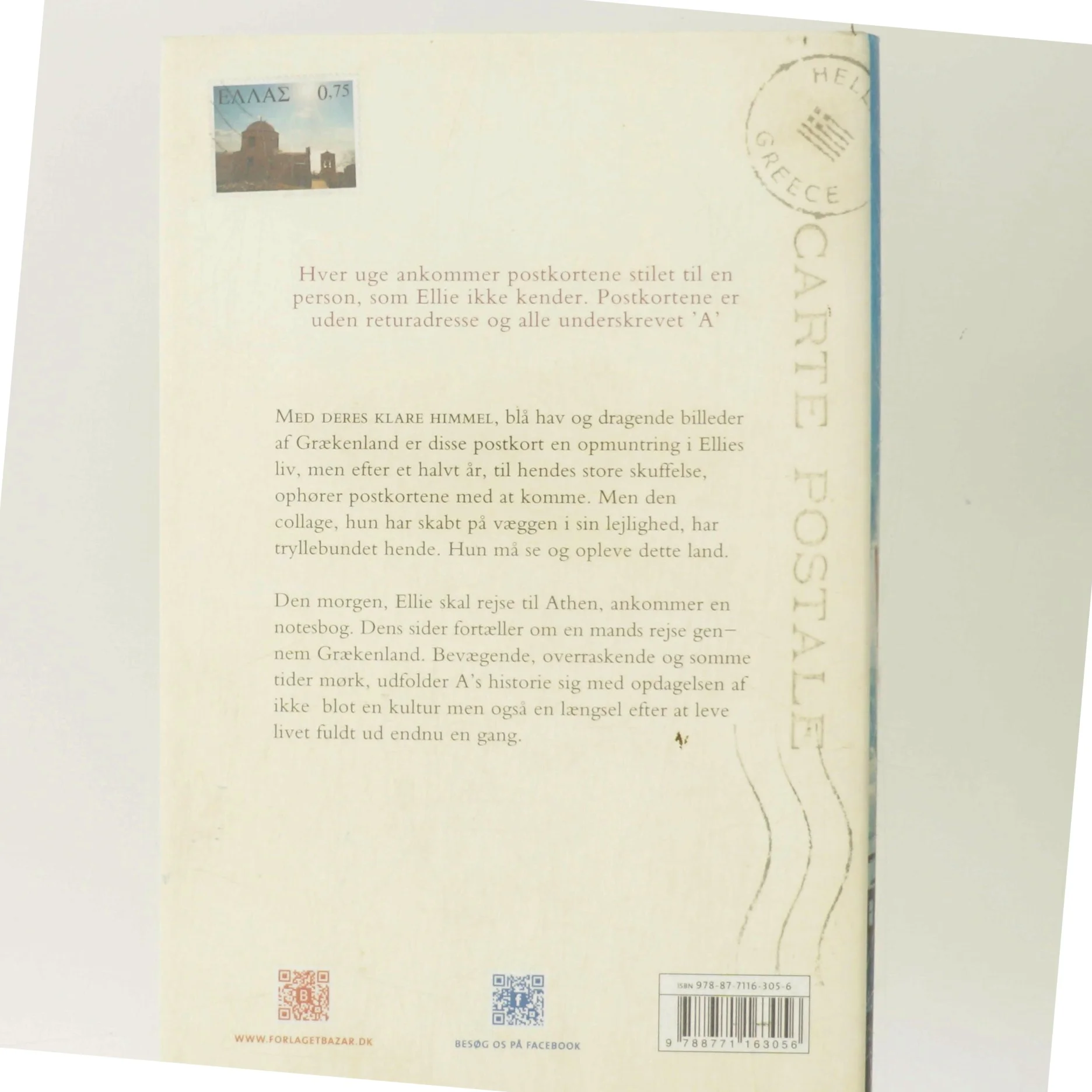 Postkort fra Grækenland af Victoria Hislop (Bog)