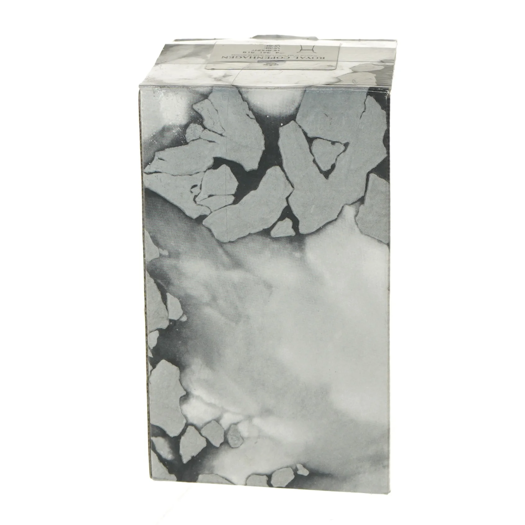 Blå glasvase fra Royal Copenhagen fra Royal Copenhagen (str. 16,5 cm)