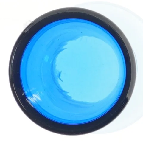 Blå glasvase fra Royal Copenhagen fra Royal Copenhagen (str. 16,5 cm)