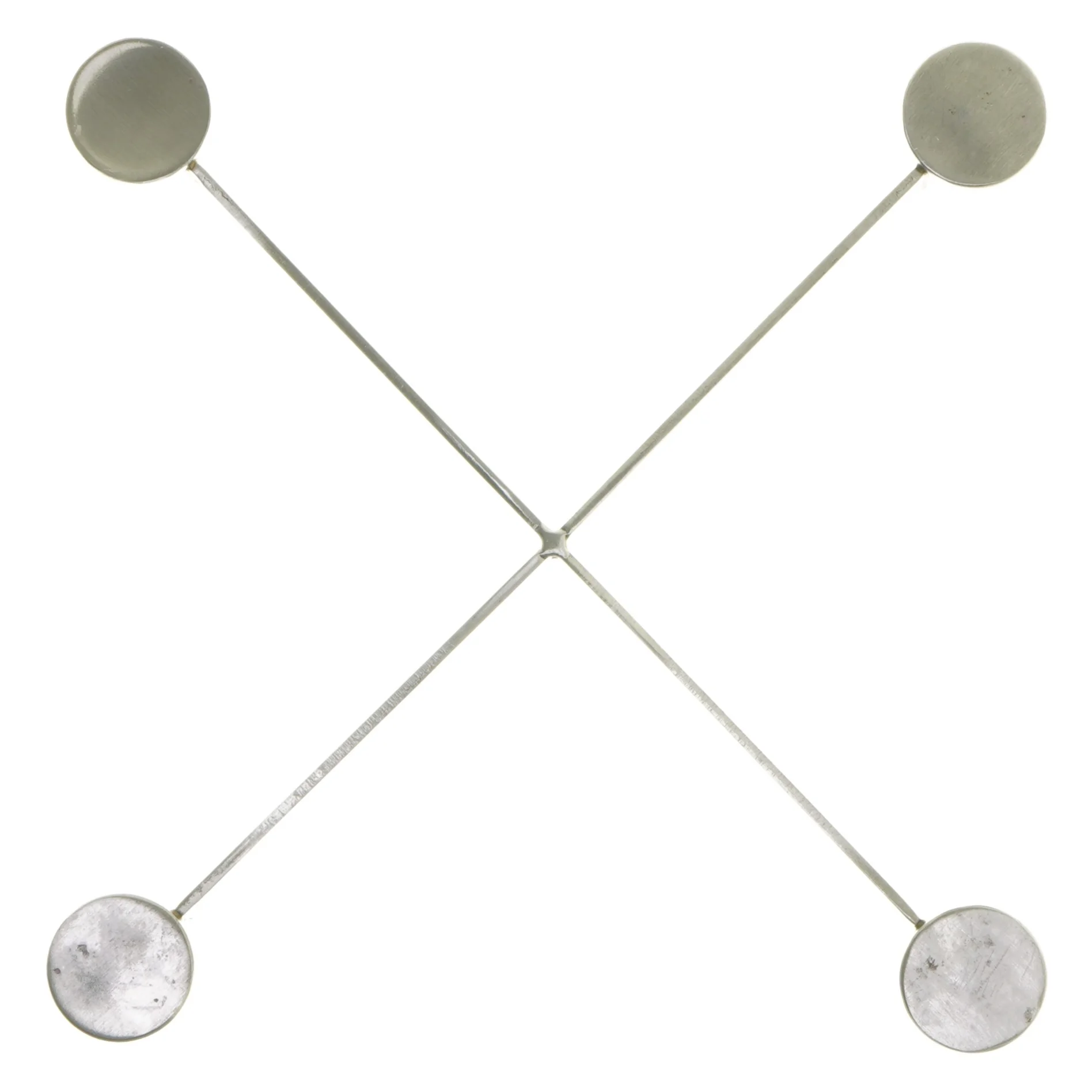 Lysestage i metal (str. 27,5 cm)