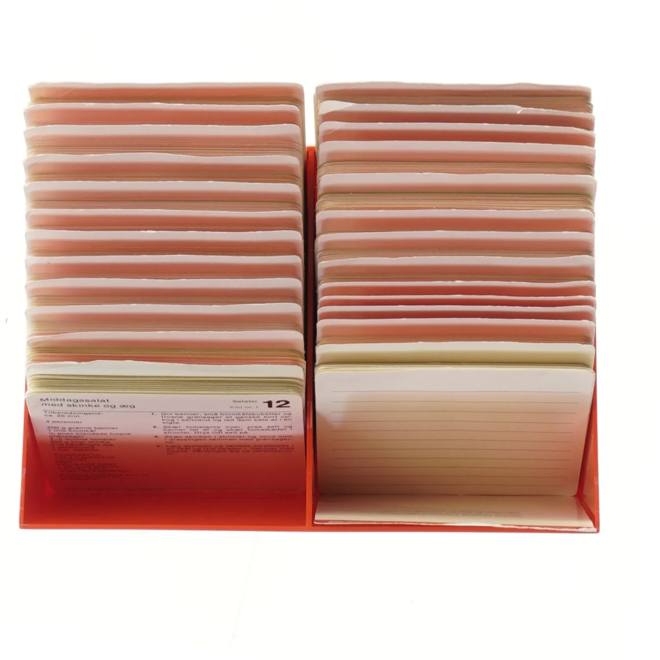 Opskriftkort i boks (str. 22x14,5 cm) (Bog)