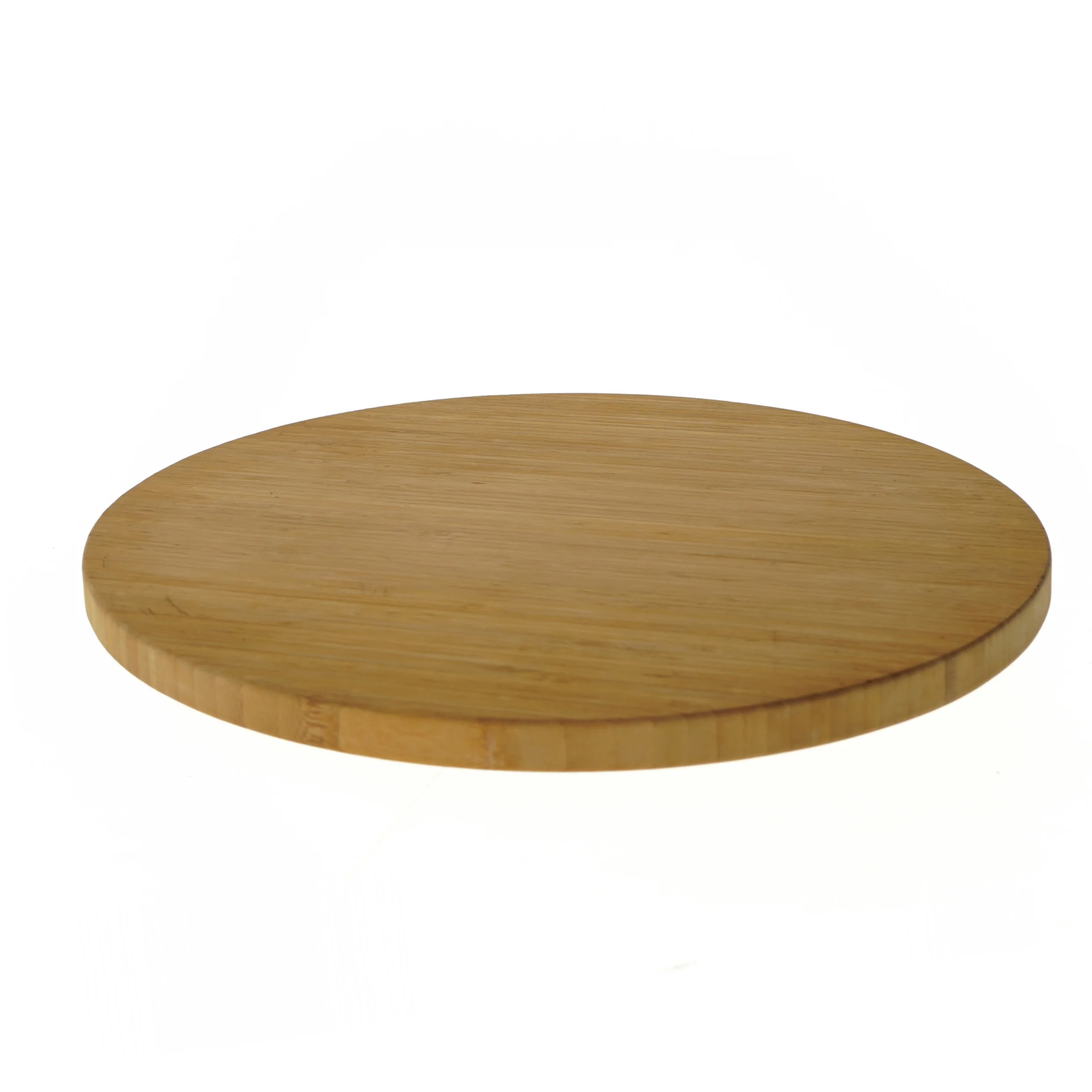 Rund serveringsbræt i træ (str. Ø 35 cm)