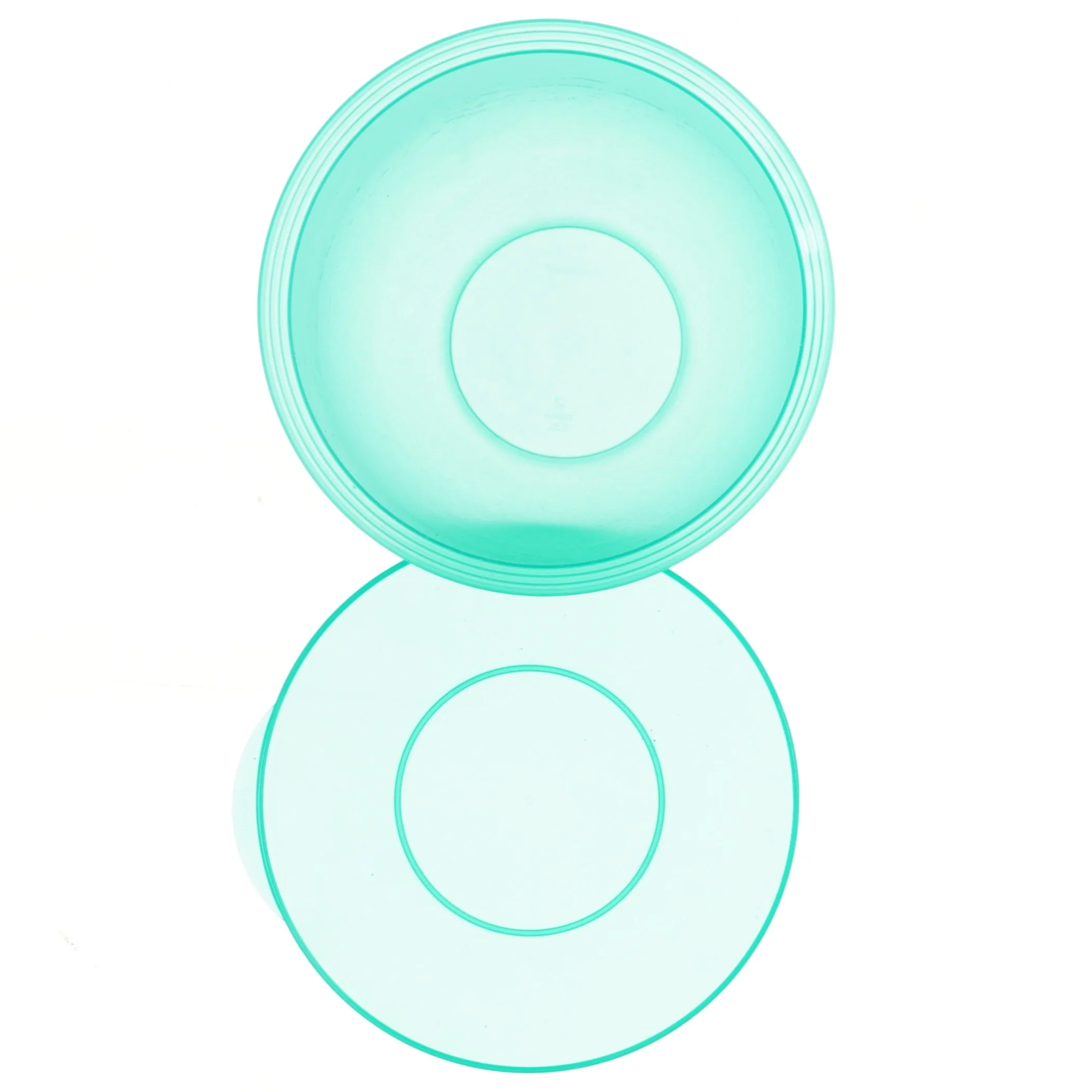 Plastikskål med låg fra Tupperware (str. Ø 21x14 cm)