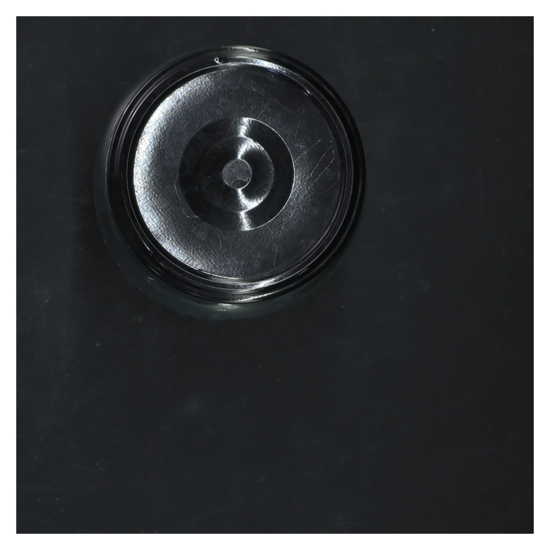 Glaskrukke med låg (str. 10x9,5 cm)