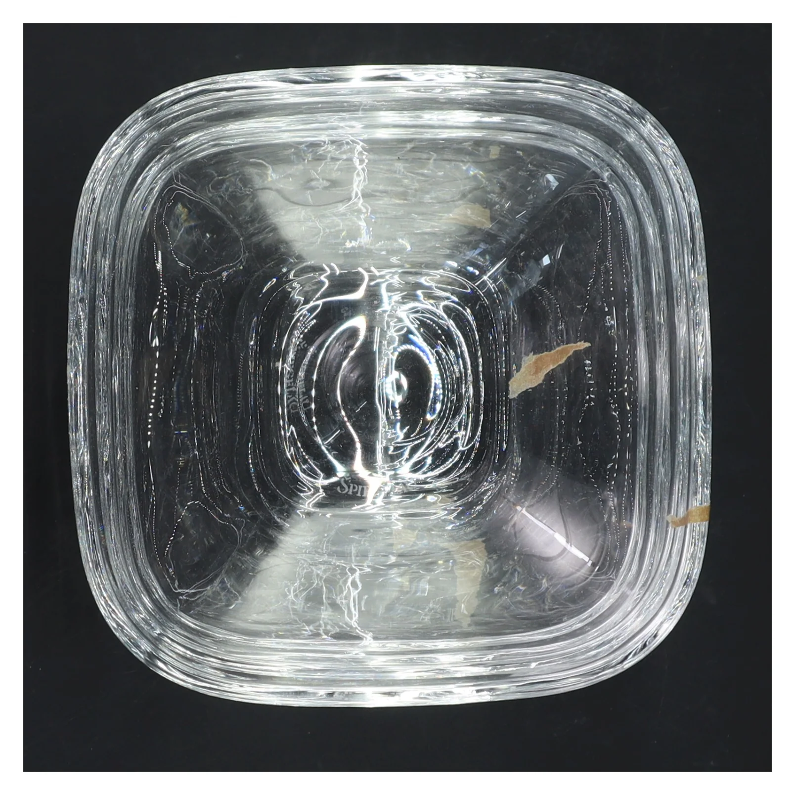 Sæt af 4 glasskåle (str. 4 stk 13x13 cm)