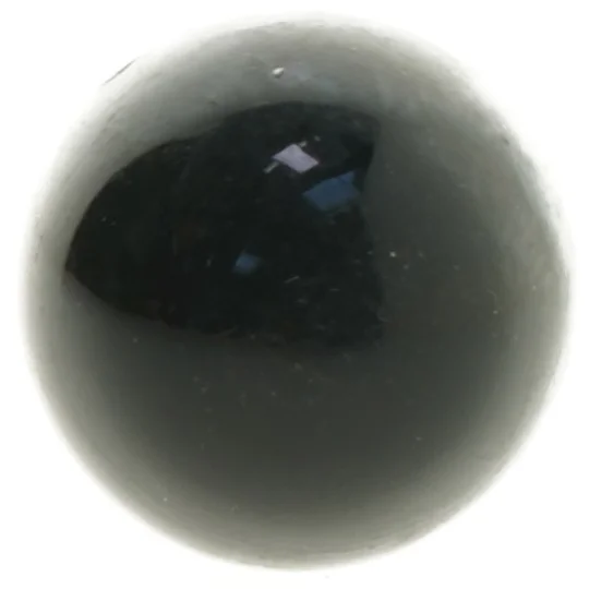 Glas aubergine dekoration (str. 18 cm)