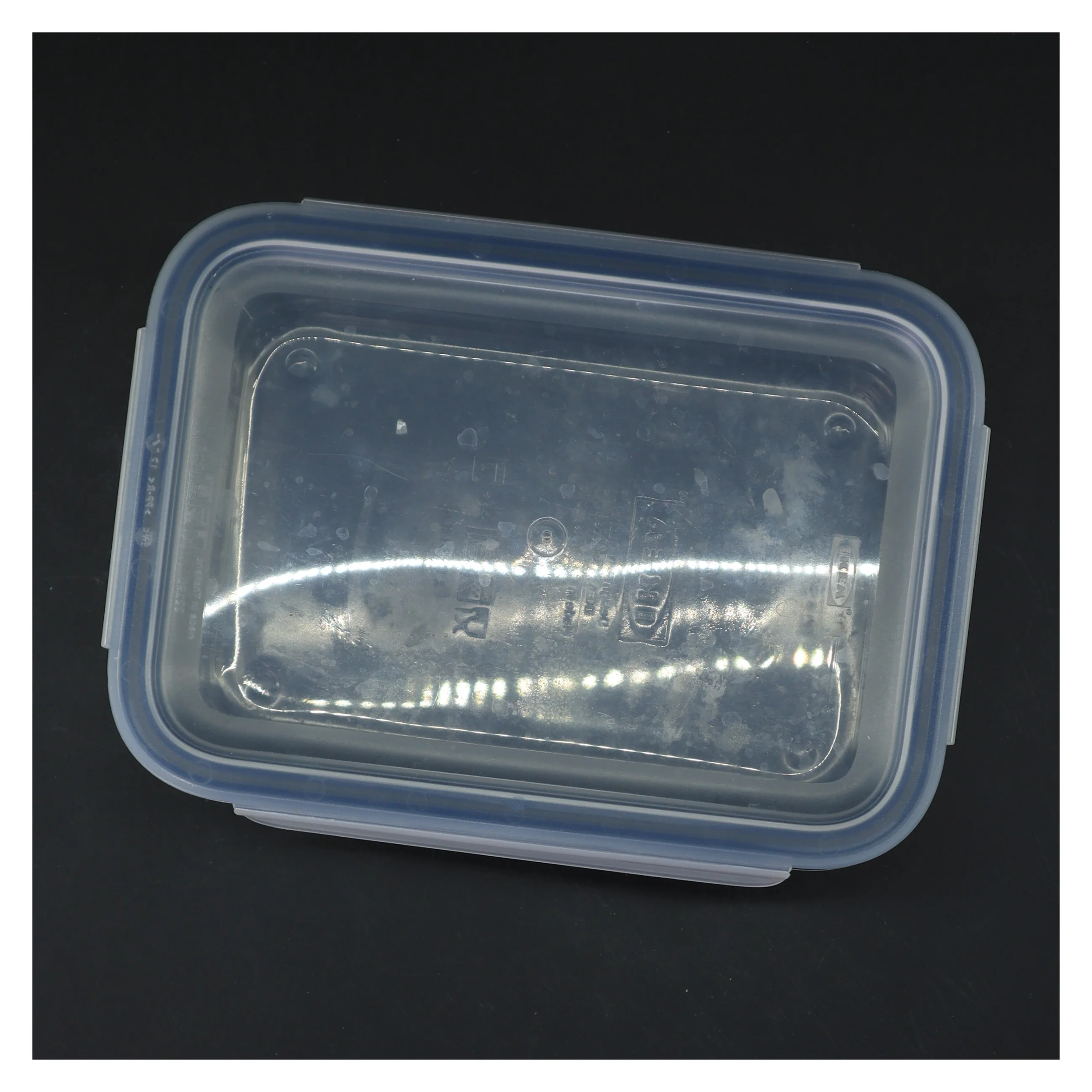 Opbevaringsboks med låg fra IKEA (str. 15x21 cm)