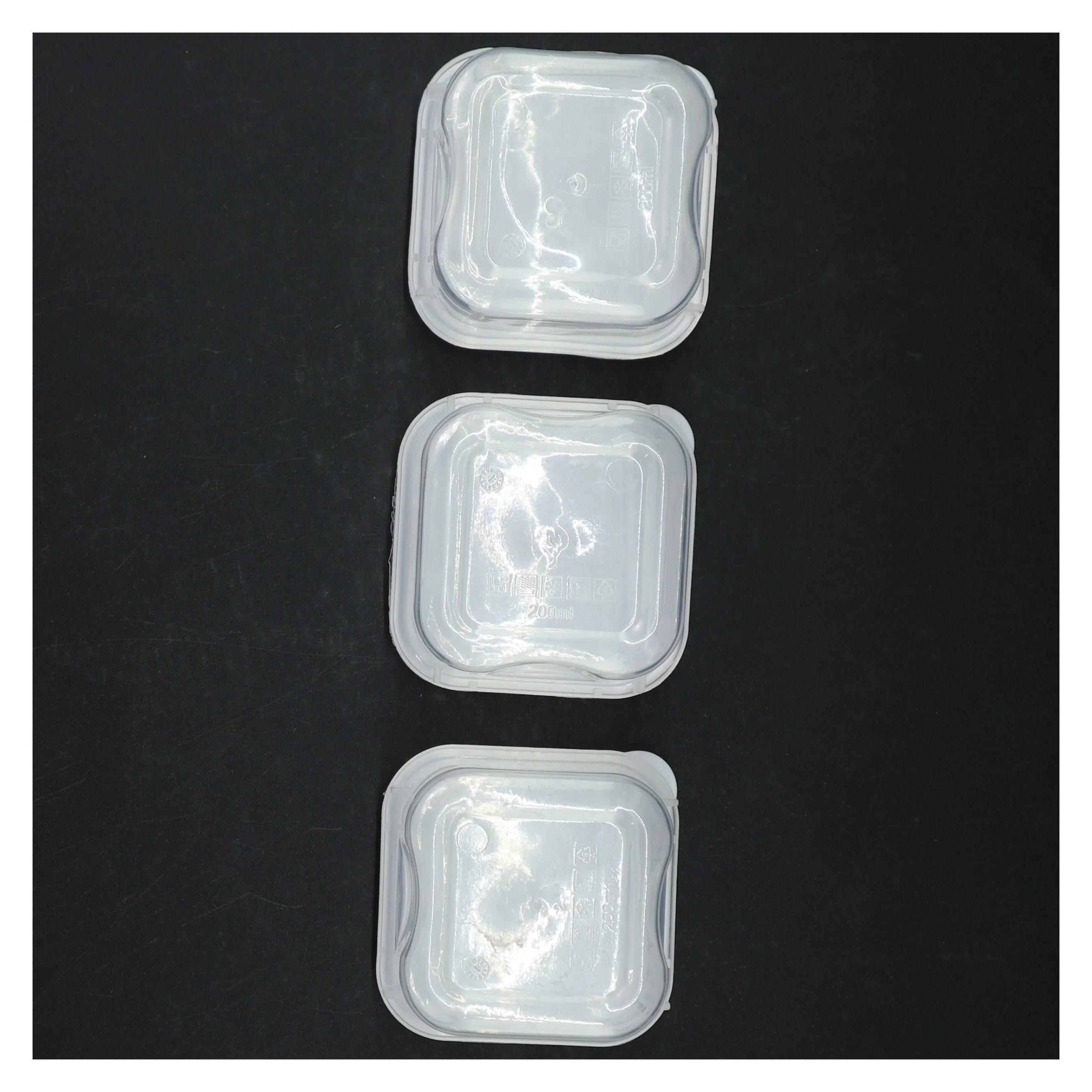 Plastik opbevaringsbokse (str. 200 ml)