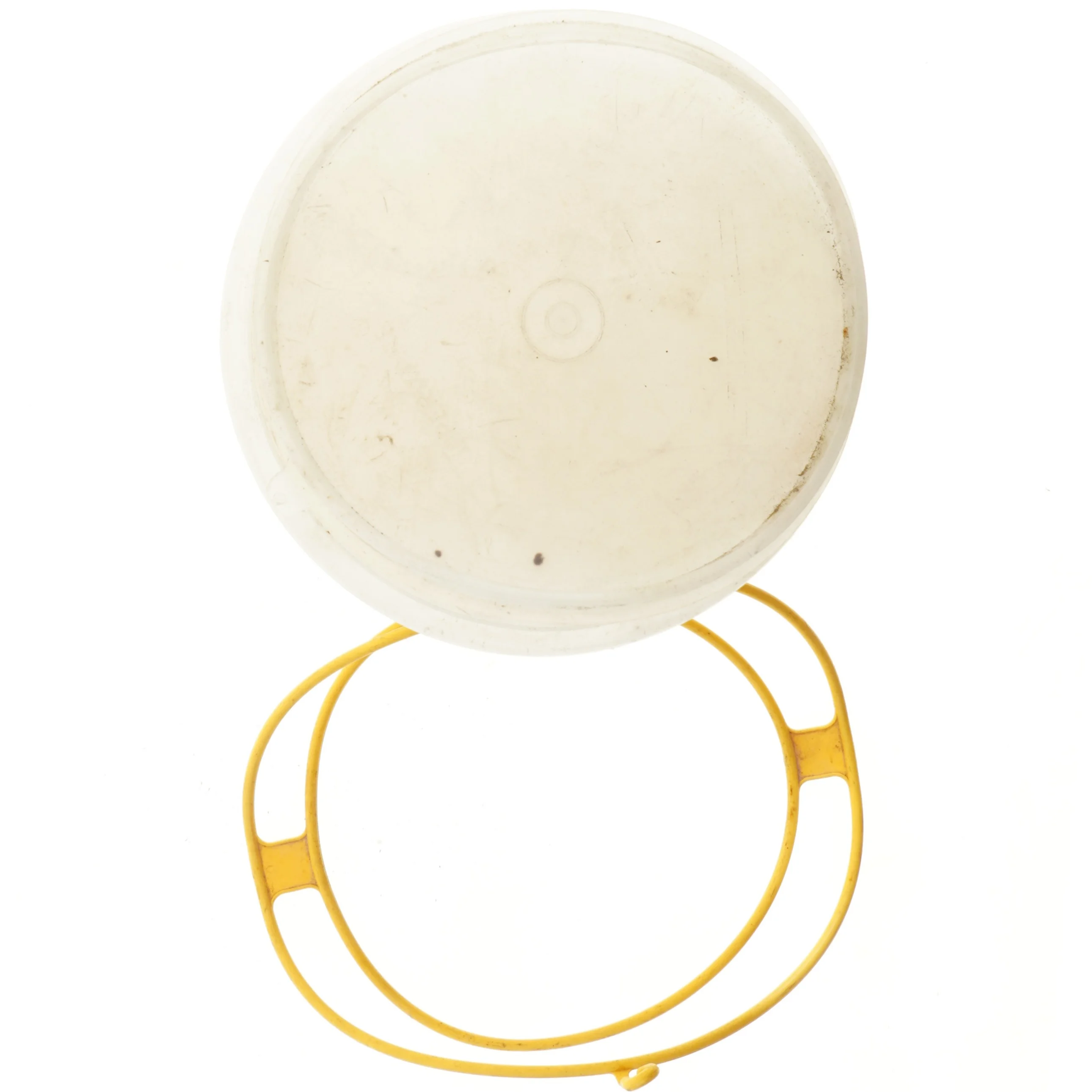 Vaskespand med låg og holder fra Tupperware (str. Ø 25 cm længde 27 cm)