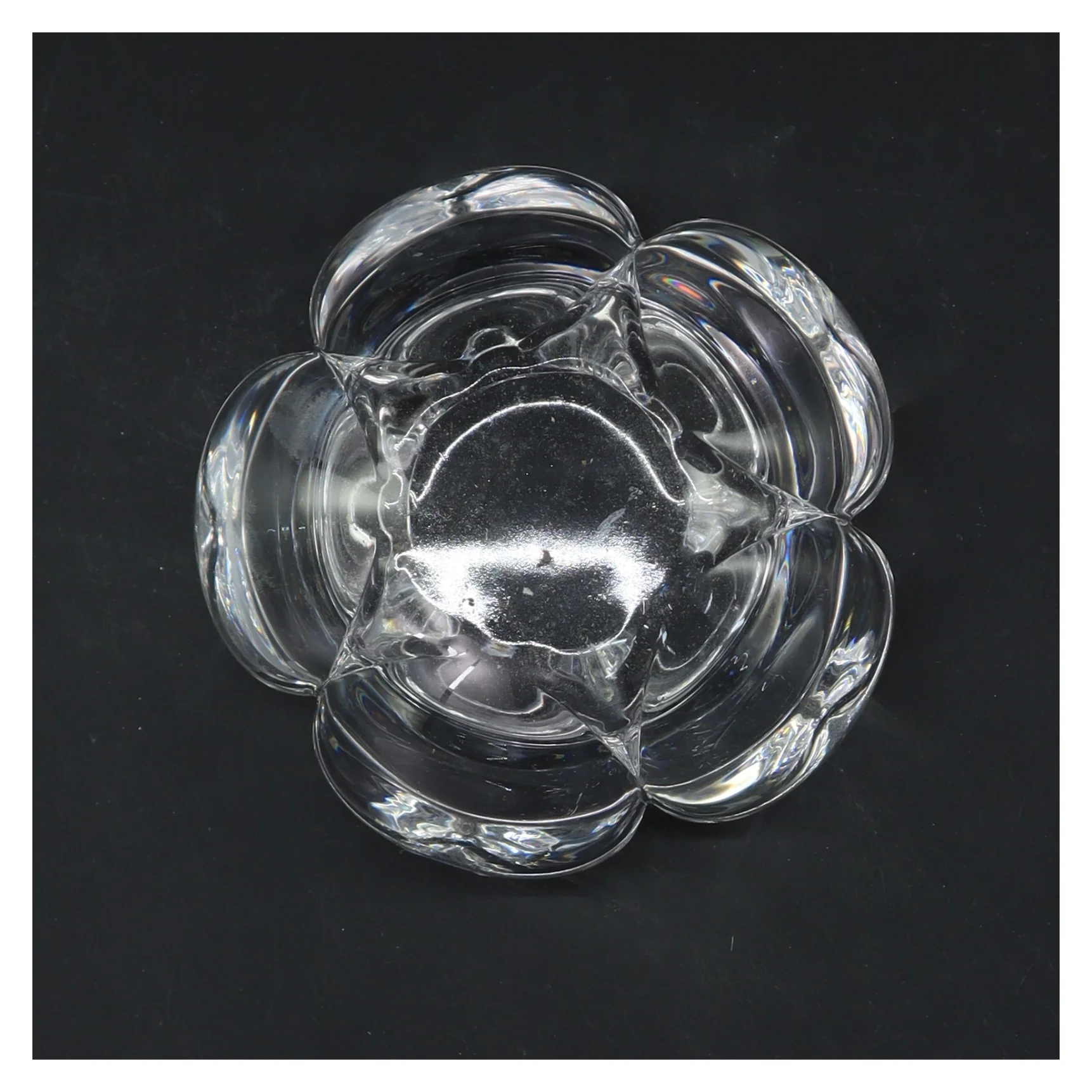 Fyrfads lysestage fra Royal Copenhagen  (str. 12,5 cm)